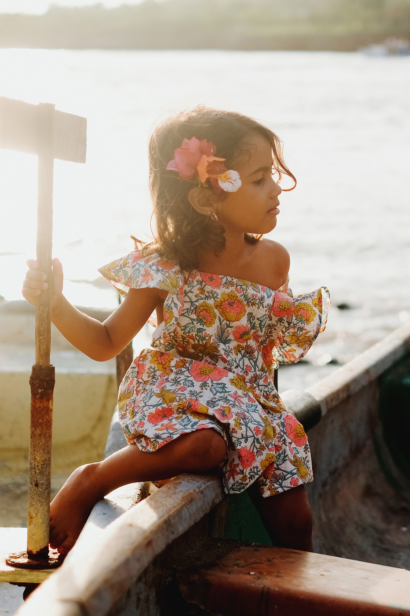 DRESS VARADERO MULTI FLOWERS 1