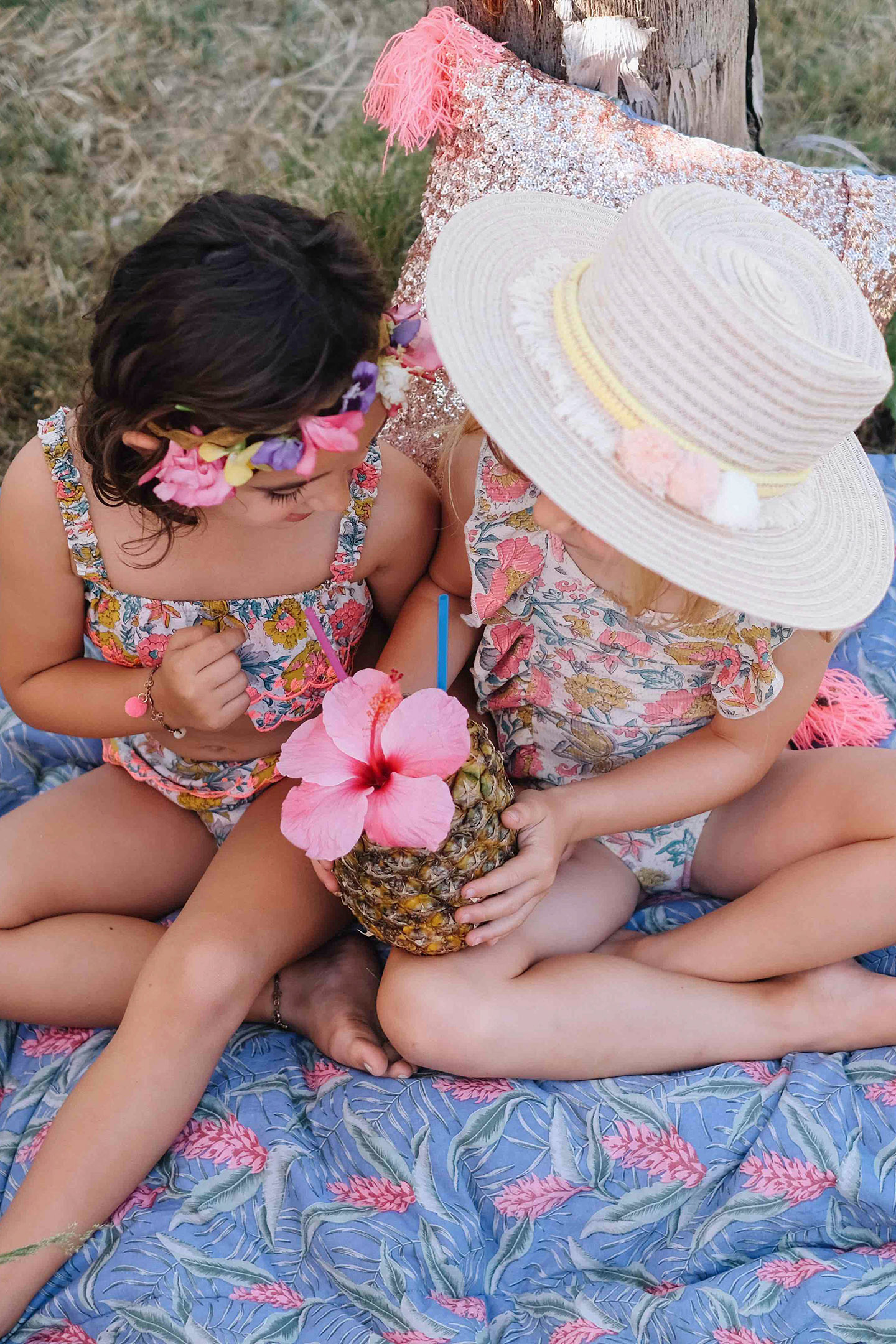 BIKINI CARIBBEAN MULTI FLOWERS 4