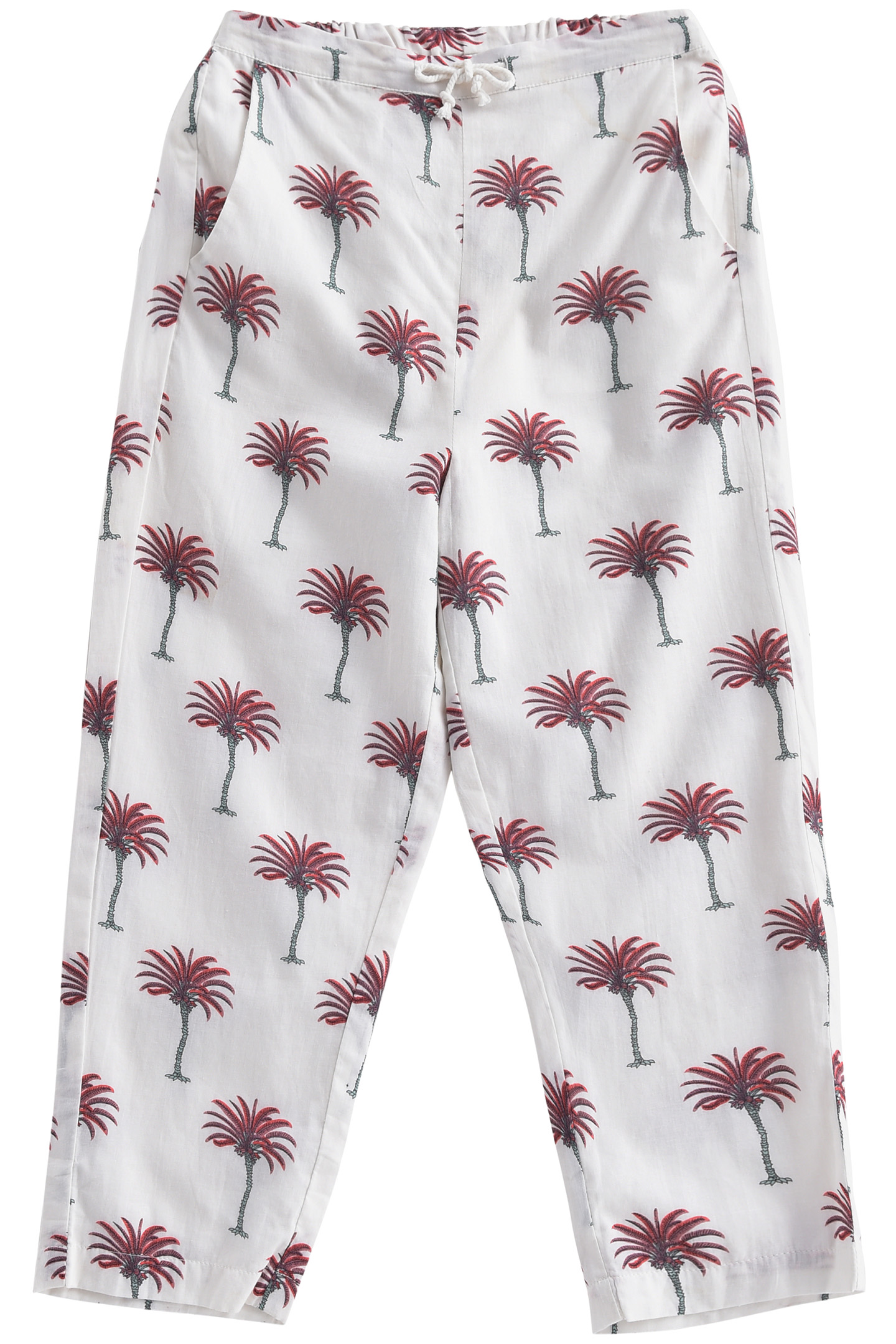 PANTS AVANI WHITE TROPICAL 1