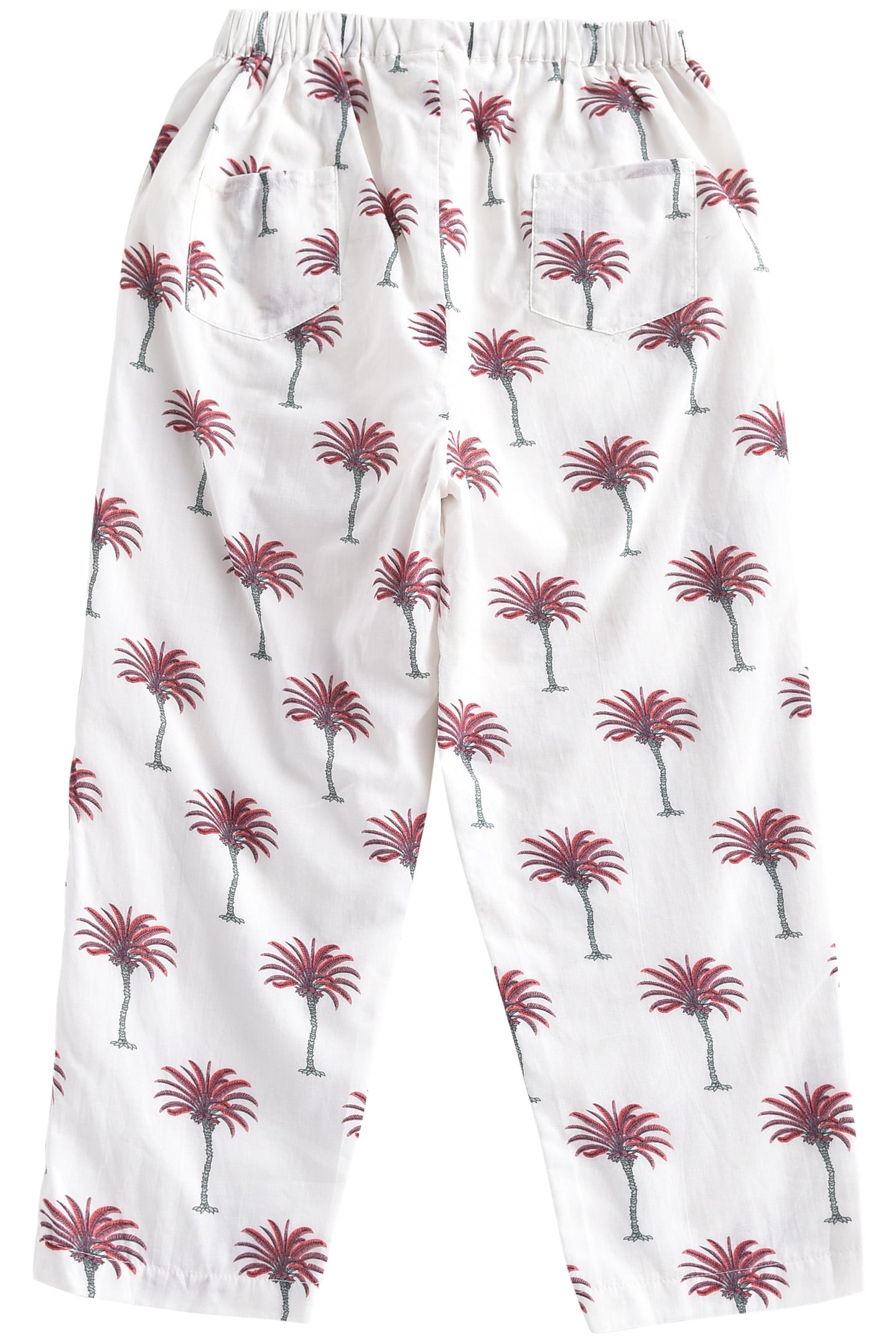 PANTS AVANI WHITE TROPICAL 2
