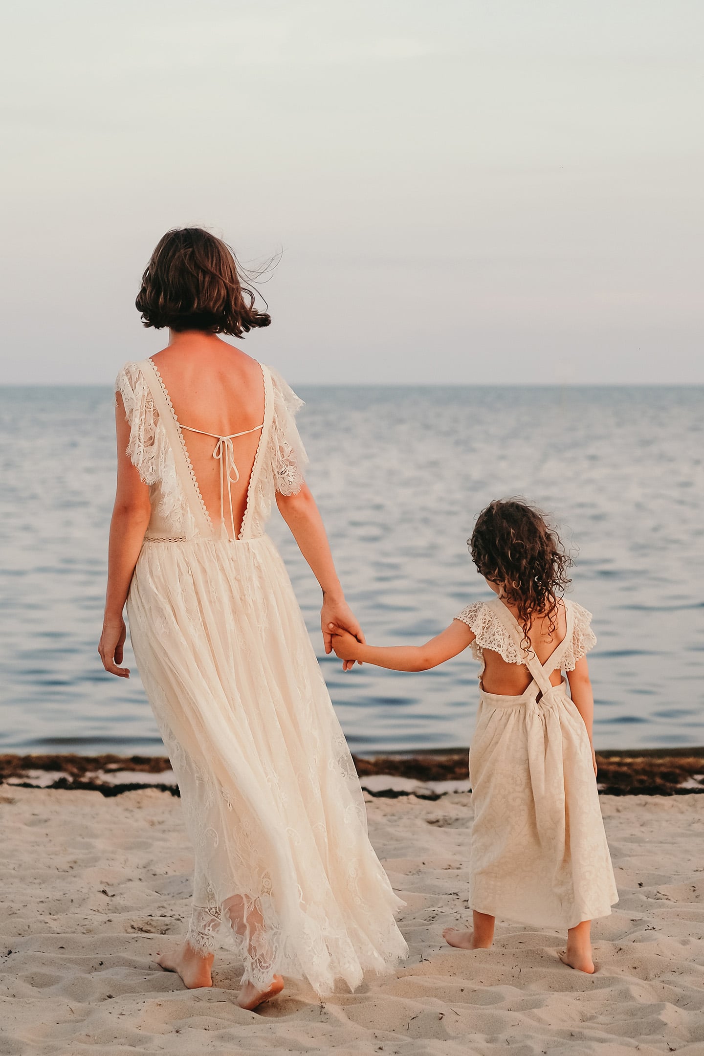 DRESS COSALA CREAM BAROQUE LACE 5