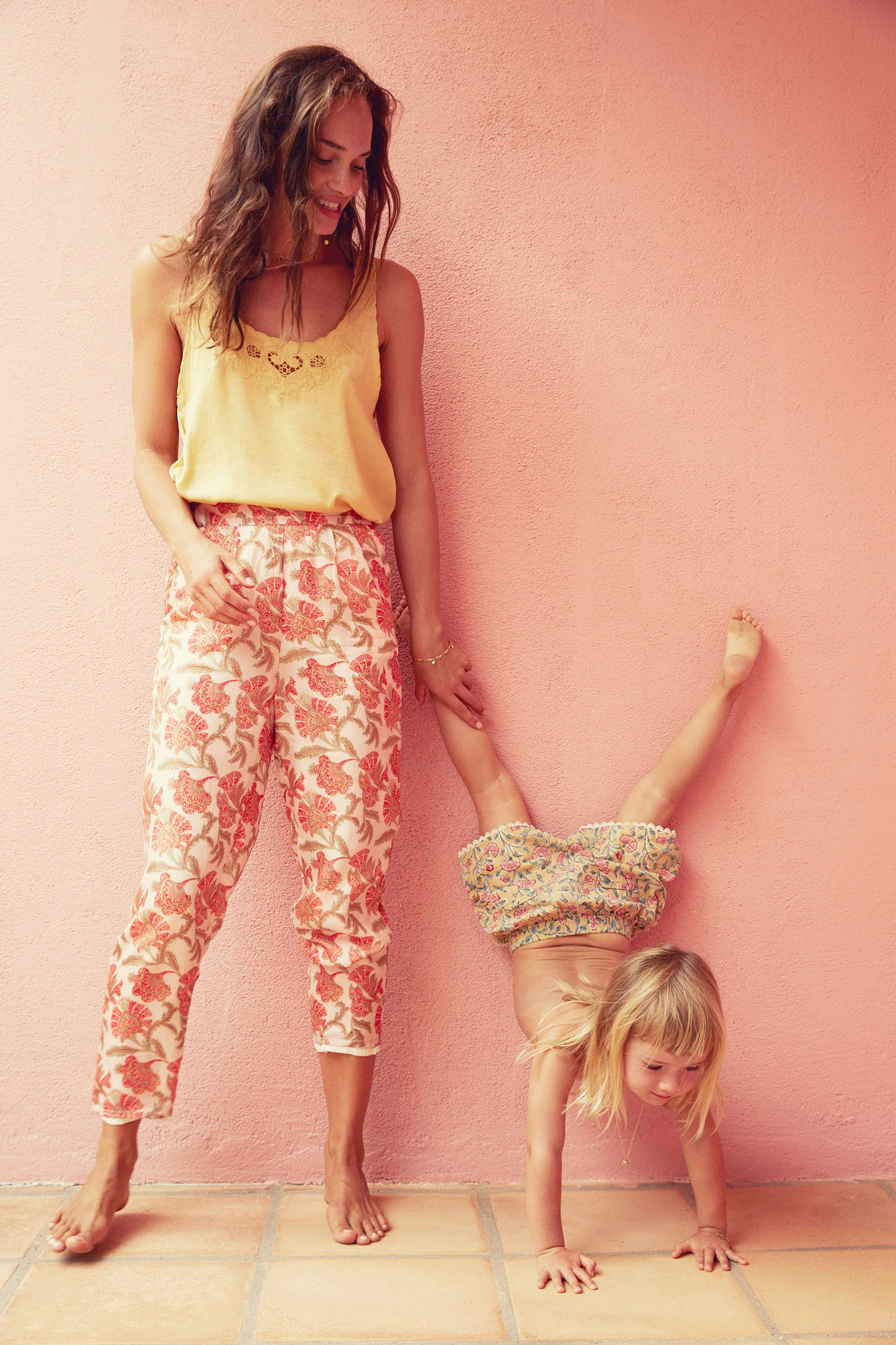 PANTS CHAMA BOHEMIAN FLOWERS 6