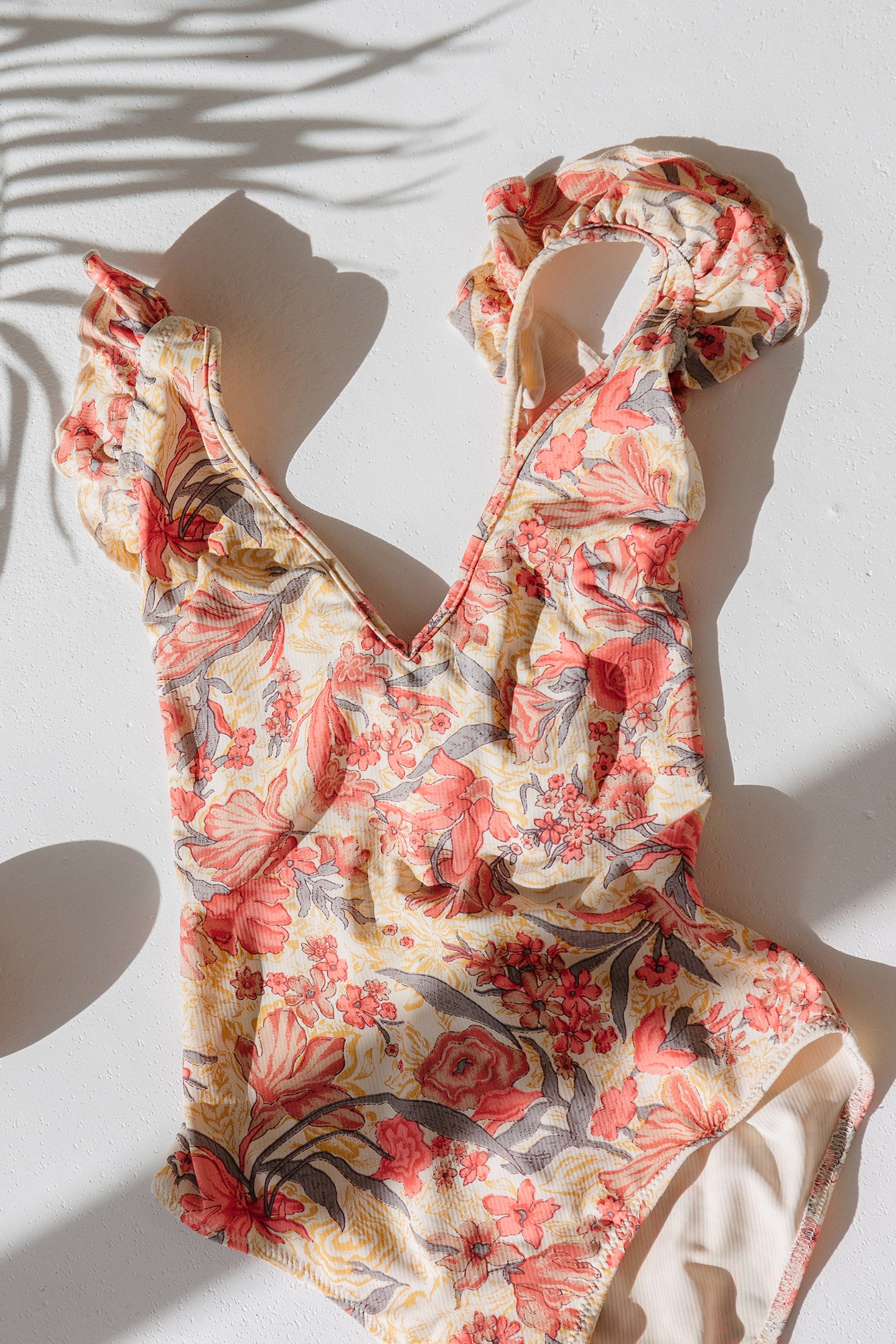 BATHING SUIT REVA PINK FLOWERS 11