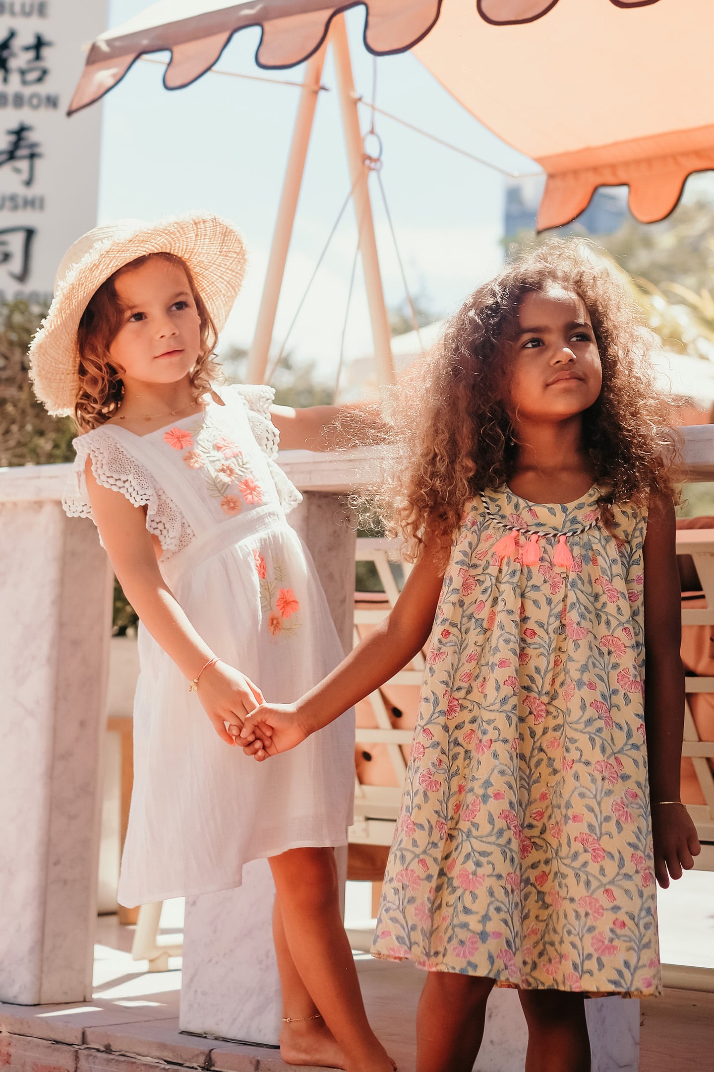 DRESS CALKINI LEMON FLOWERS 3