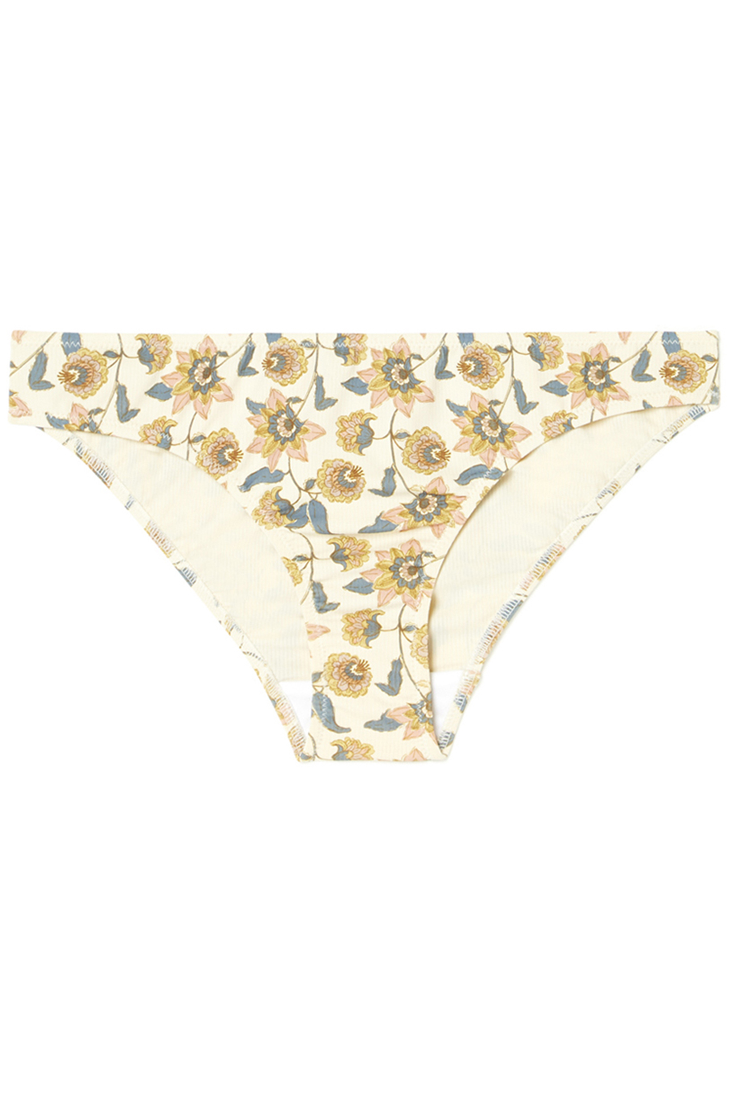 BIKINI BOTTOM CREEK CREAM FLOWERS 3
