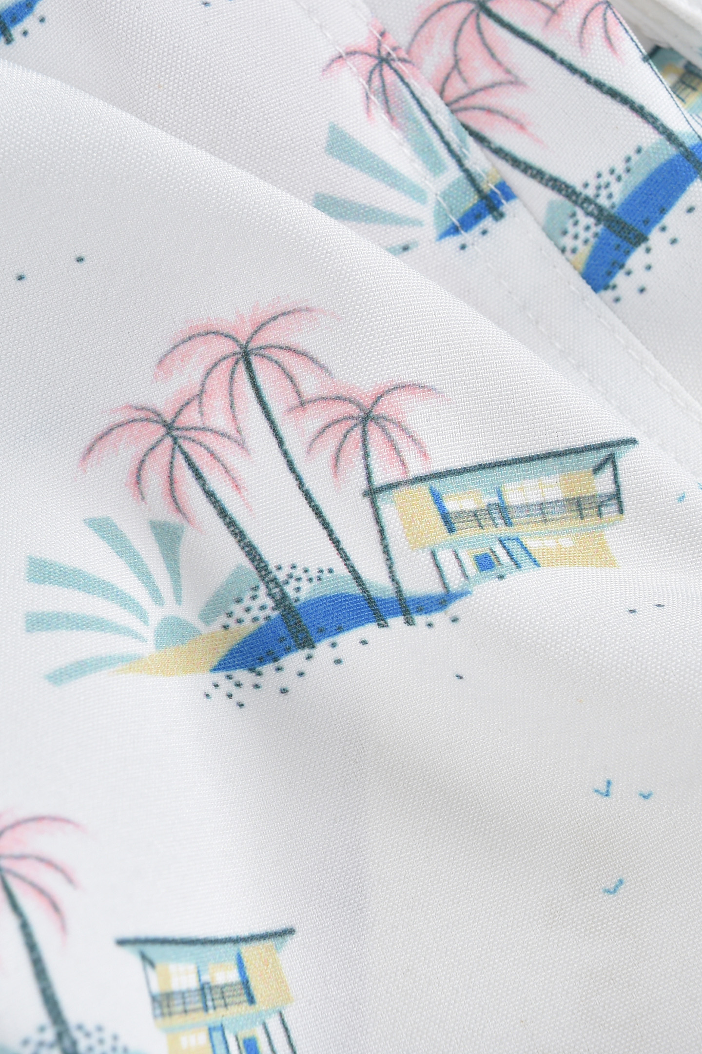 SWIM SHORTS ADERI OFF-WHITE HAWAII 10