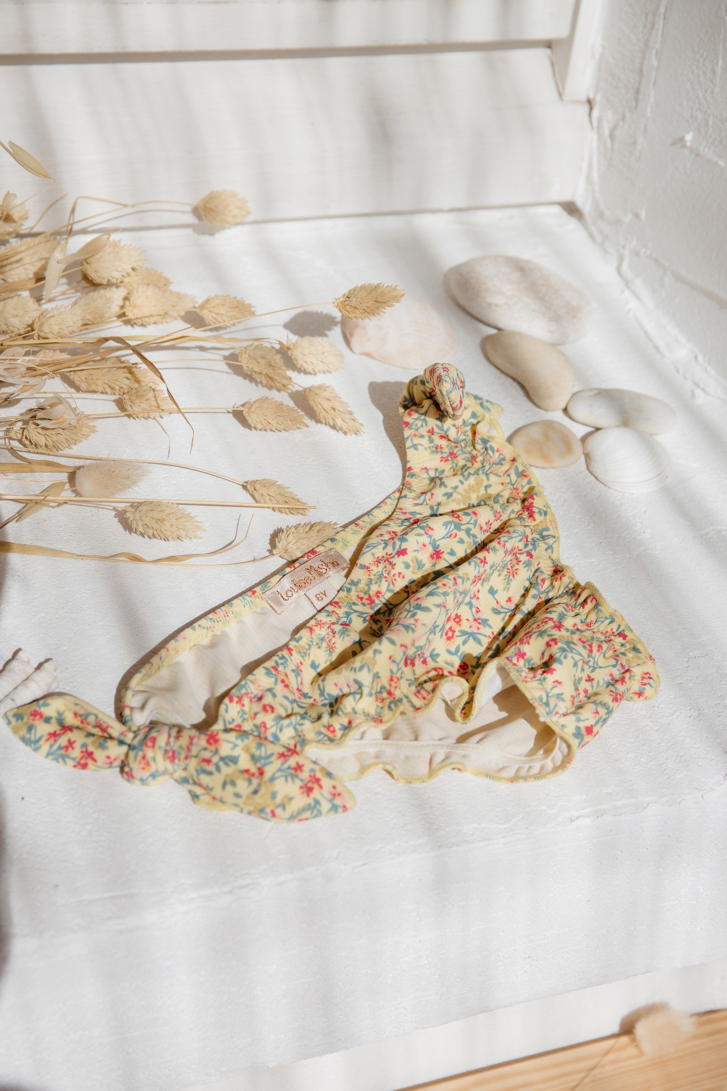 PANTIES ZACA YELLOW SPRING FLOWER 5