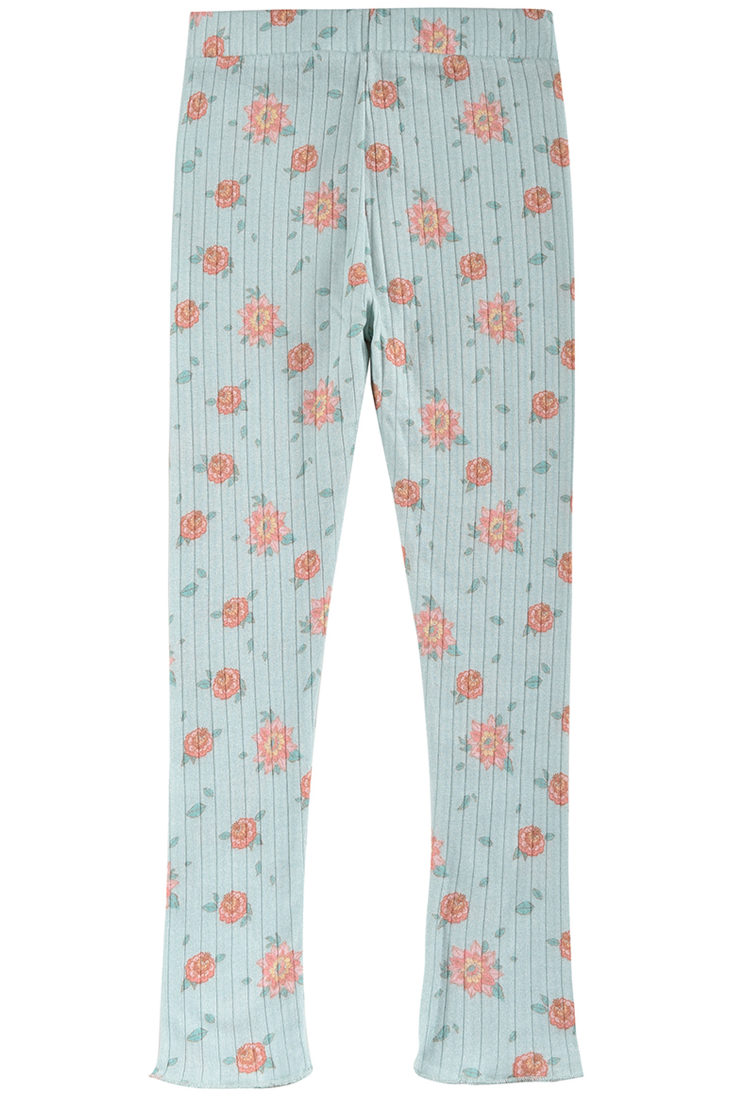 LEGGINGS ANANDOU VINTAGE BLUE FLOWERS 1