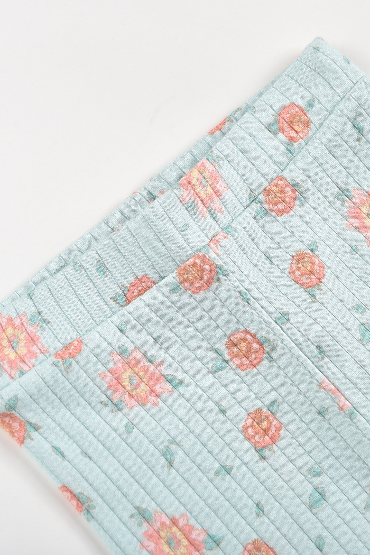 LEGGINGS ANANDOU VINTAGE BLUE FLOWERS 6