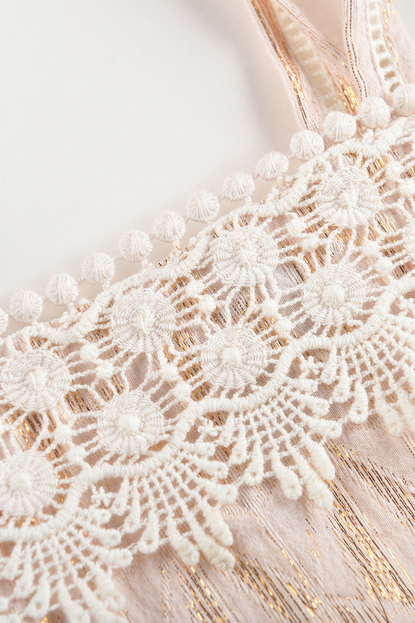 OVERALLS PANOLO BLUSH PSYCHE LUREX 9