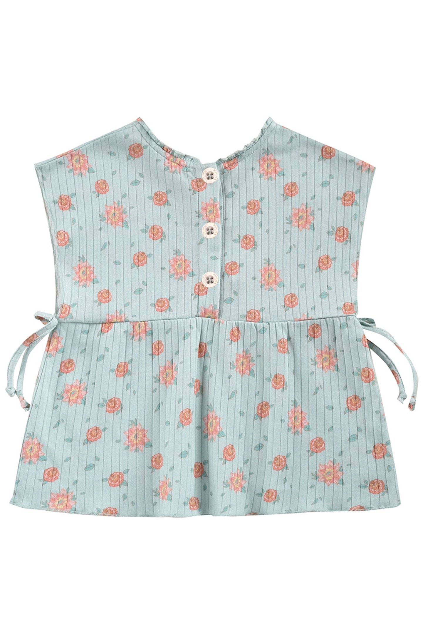 TOP ANGIKA VINTAGE BLUE FLOWERS 2
