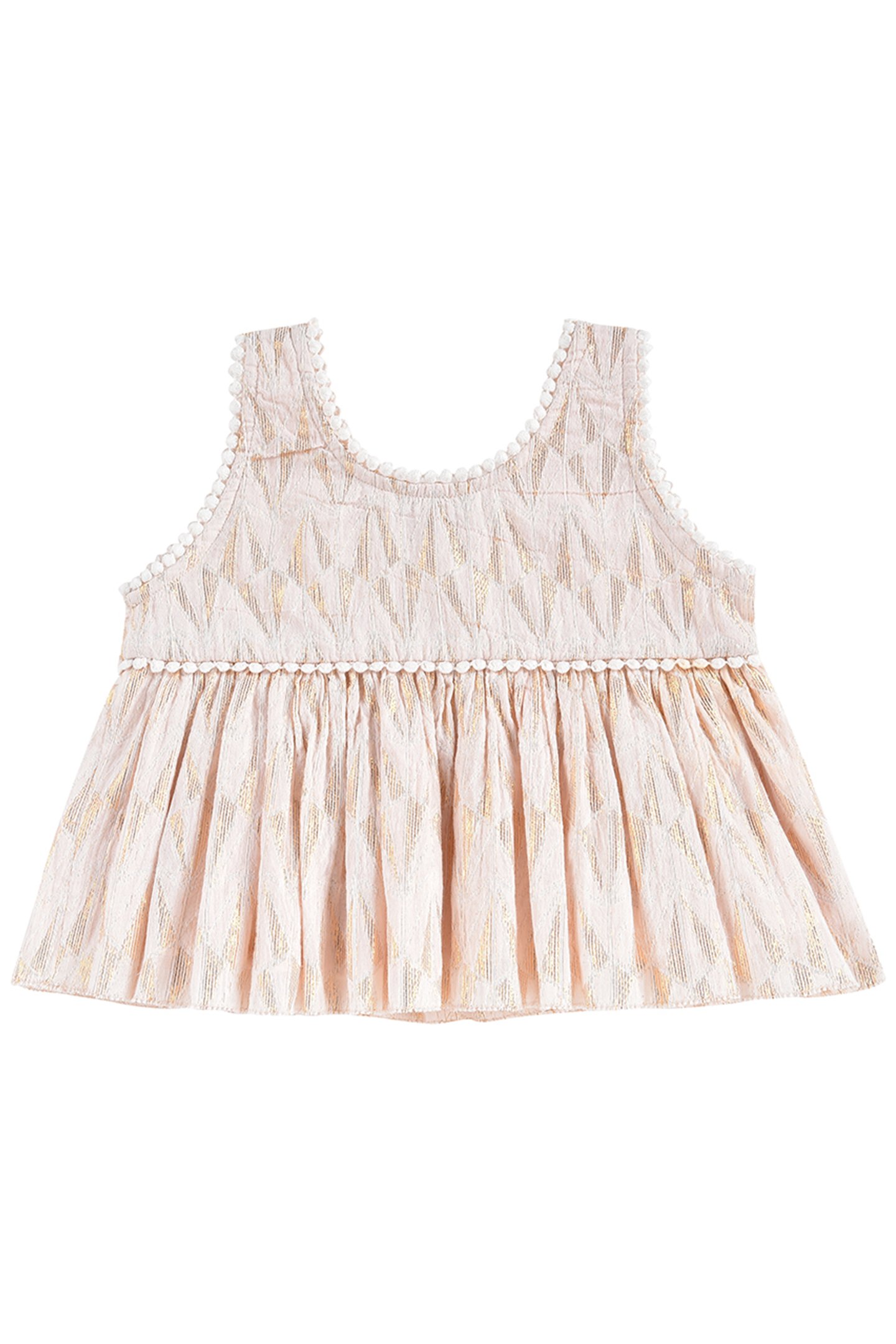 TOP LOMEDEO BLUSH PSYCHE LUREX 2