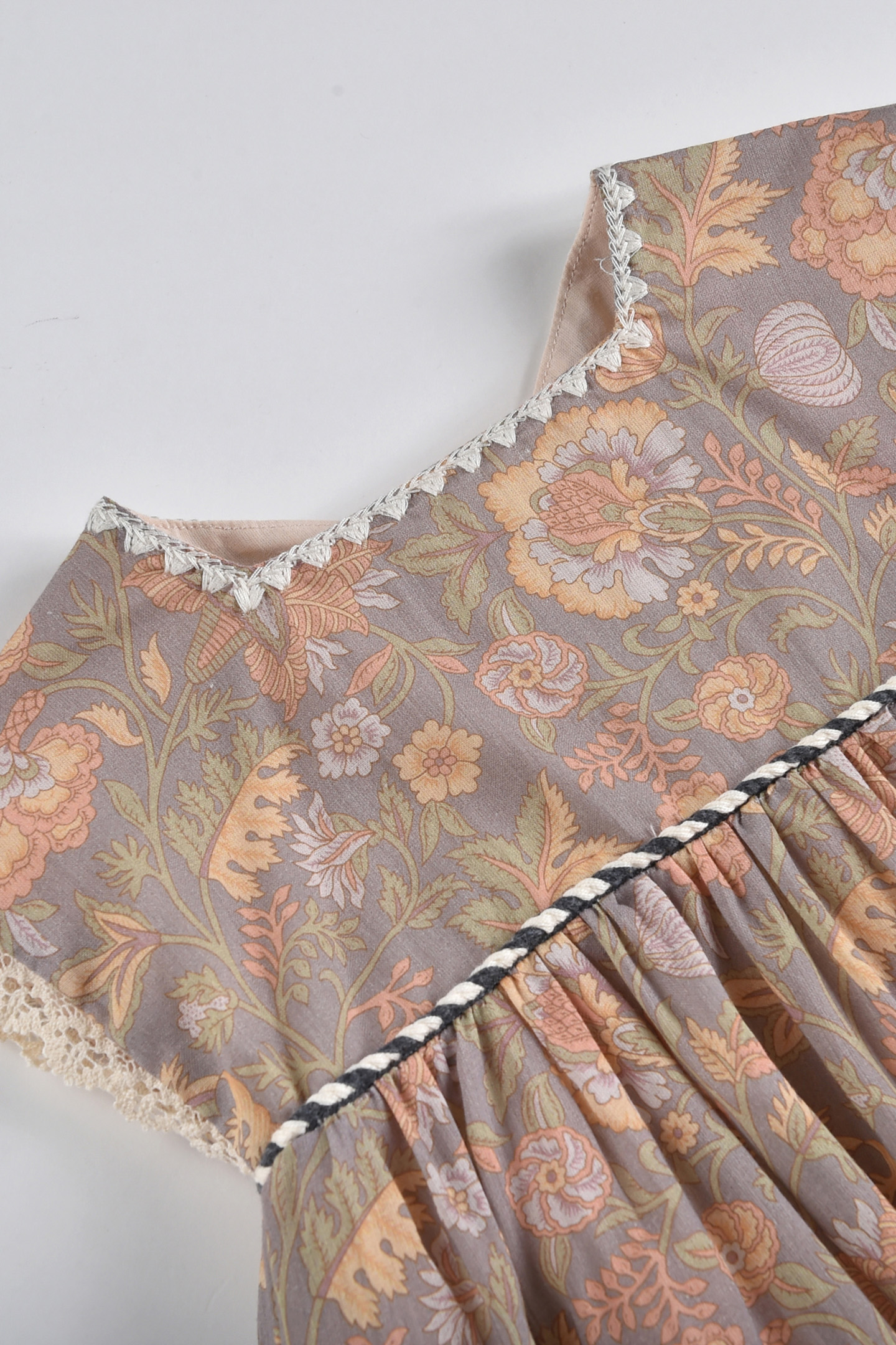 DRESS TAPALPA CALIFORNIA FLOWERS 8