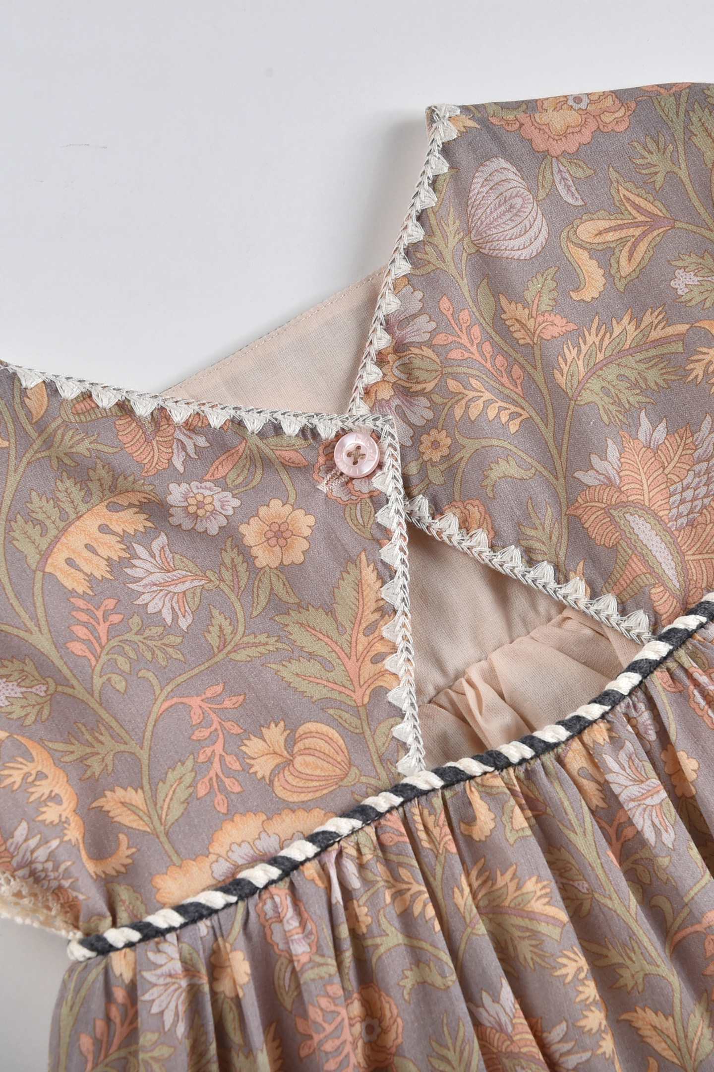 DRESS TAPALPA CALIFORNIA FLOWERS 9