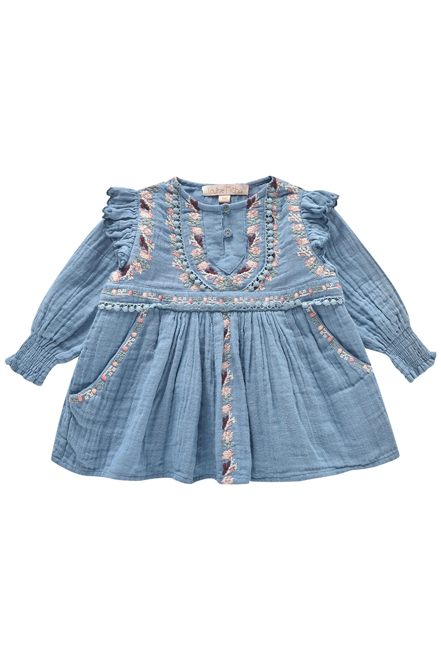 DRESS BIANCA BLUE 1