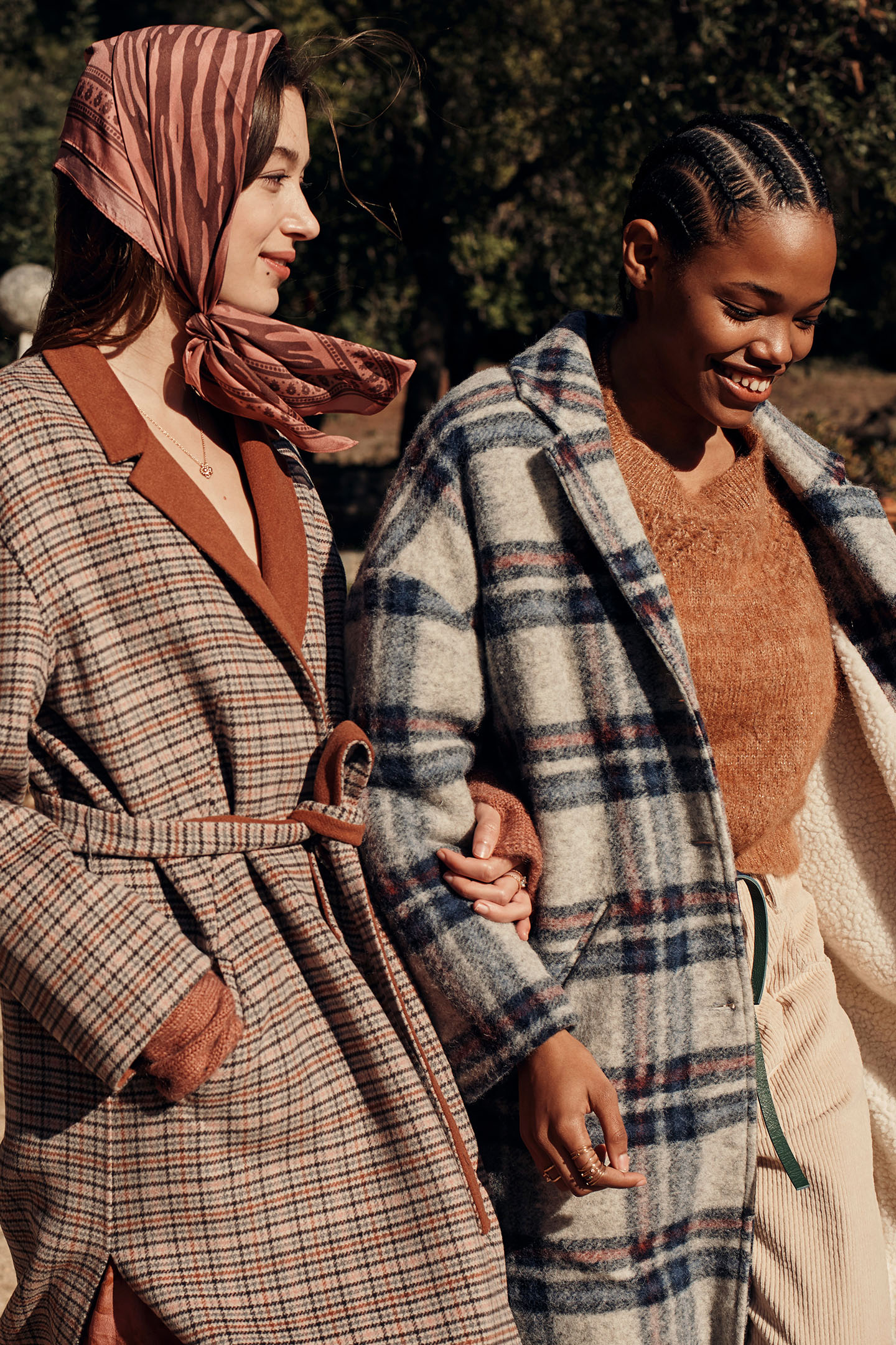 REVERSIBLE COAT SULLY SIENNA / NUTS 10