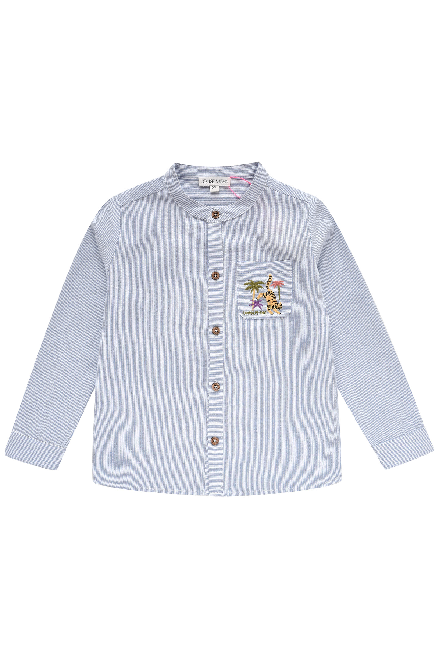 SHIRT AMOD BLUE STRIPES 2