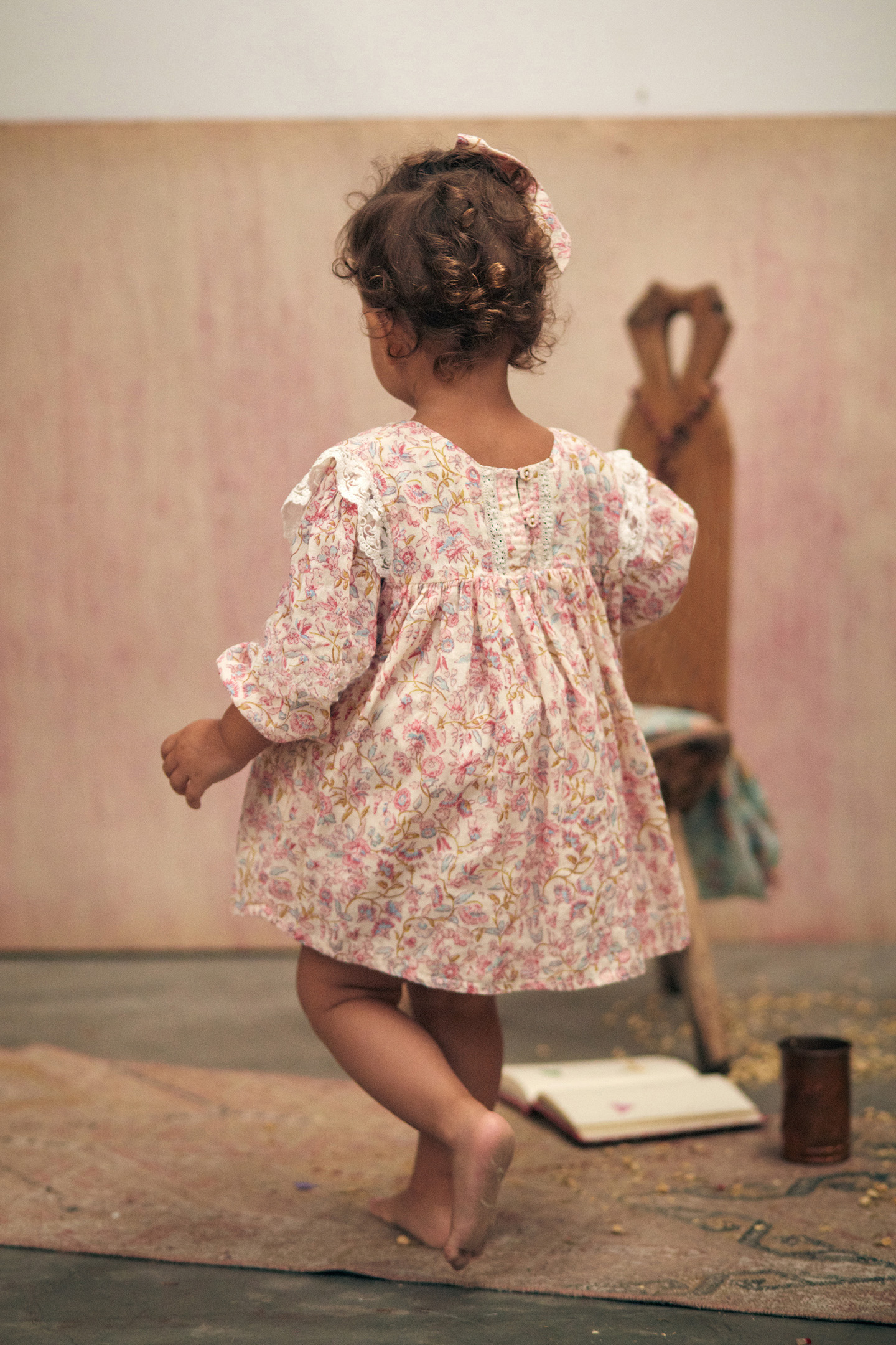 DRESS ARINOLA CREAM PADMA MUDRA 2