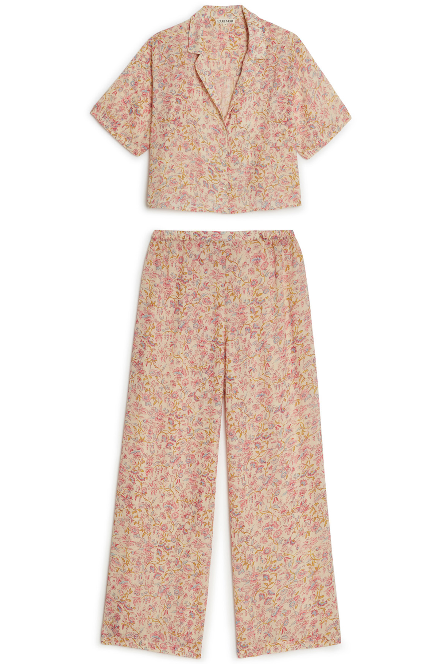 PAJAMAS SET LOUKA CREAM PADMA MUDRA 2