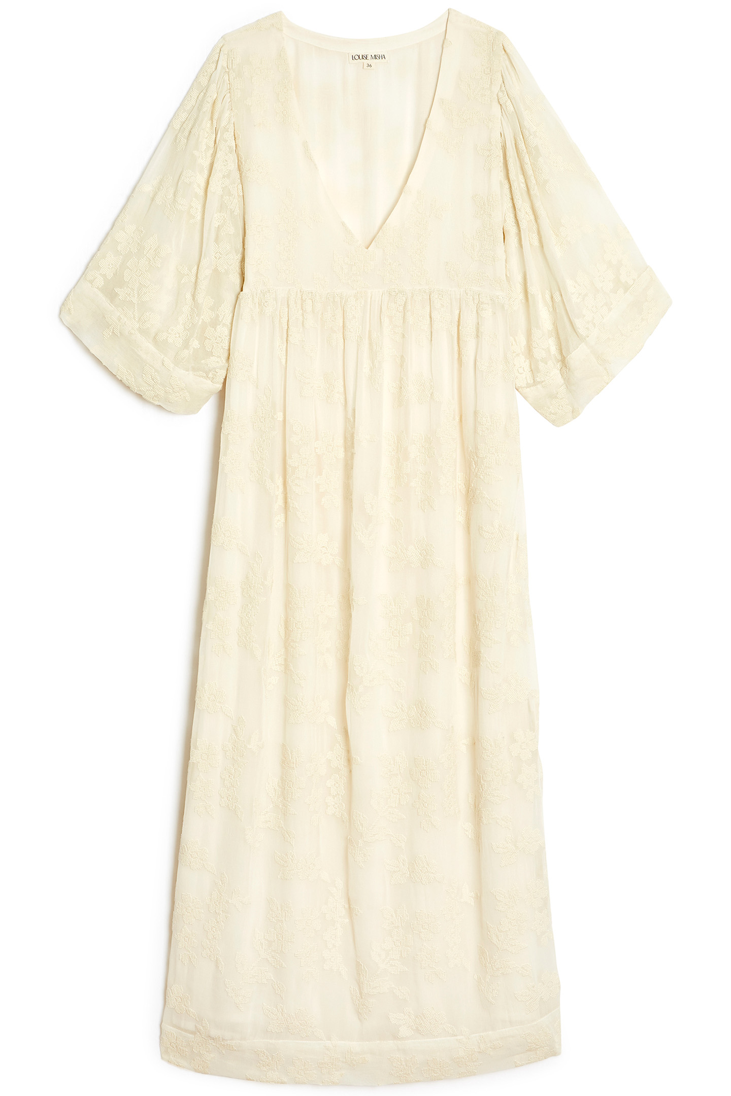 DRESS GERANIA CREAM 1