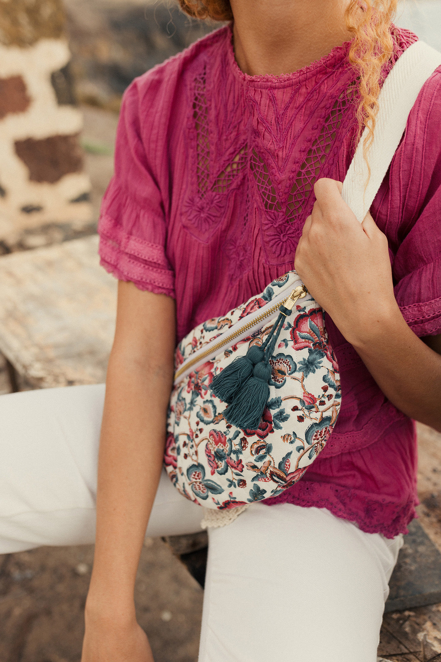 BLOUSE ALYANA FUSHIA 9