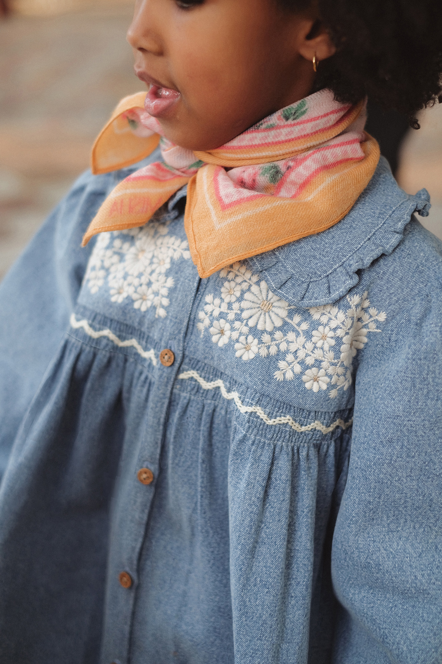 DRESS MARLOTTA STONE BLUE 9