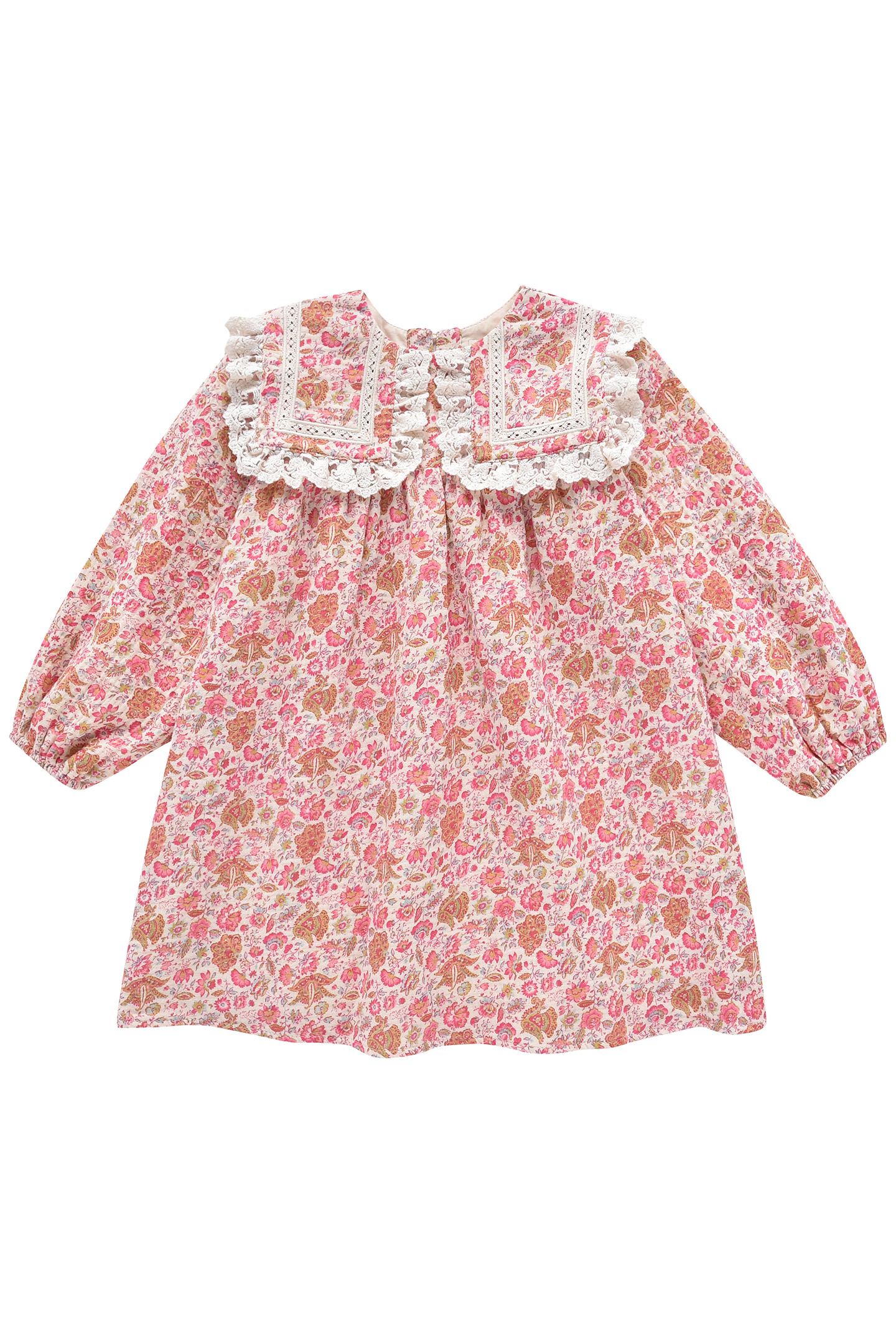 DRESS ARINOLA CREAM FLOWER FIELDS 4