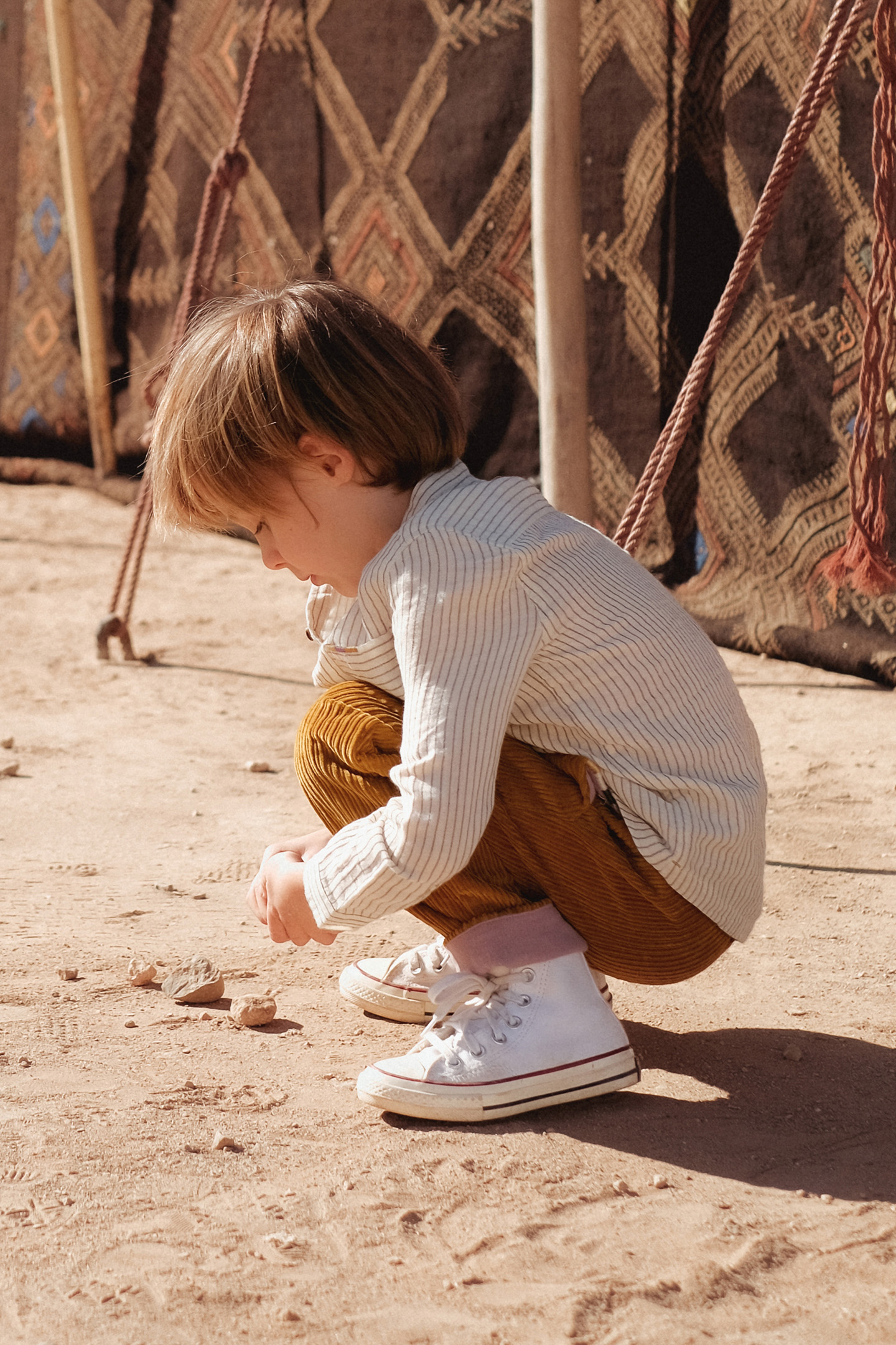 SHIRT AMOD CREAM STRIPES 3