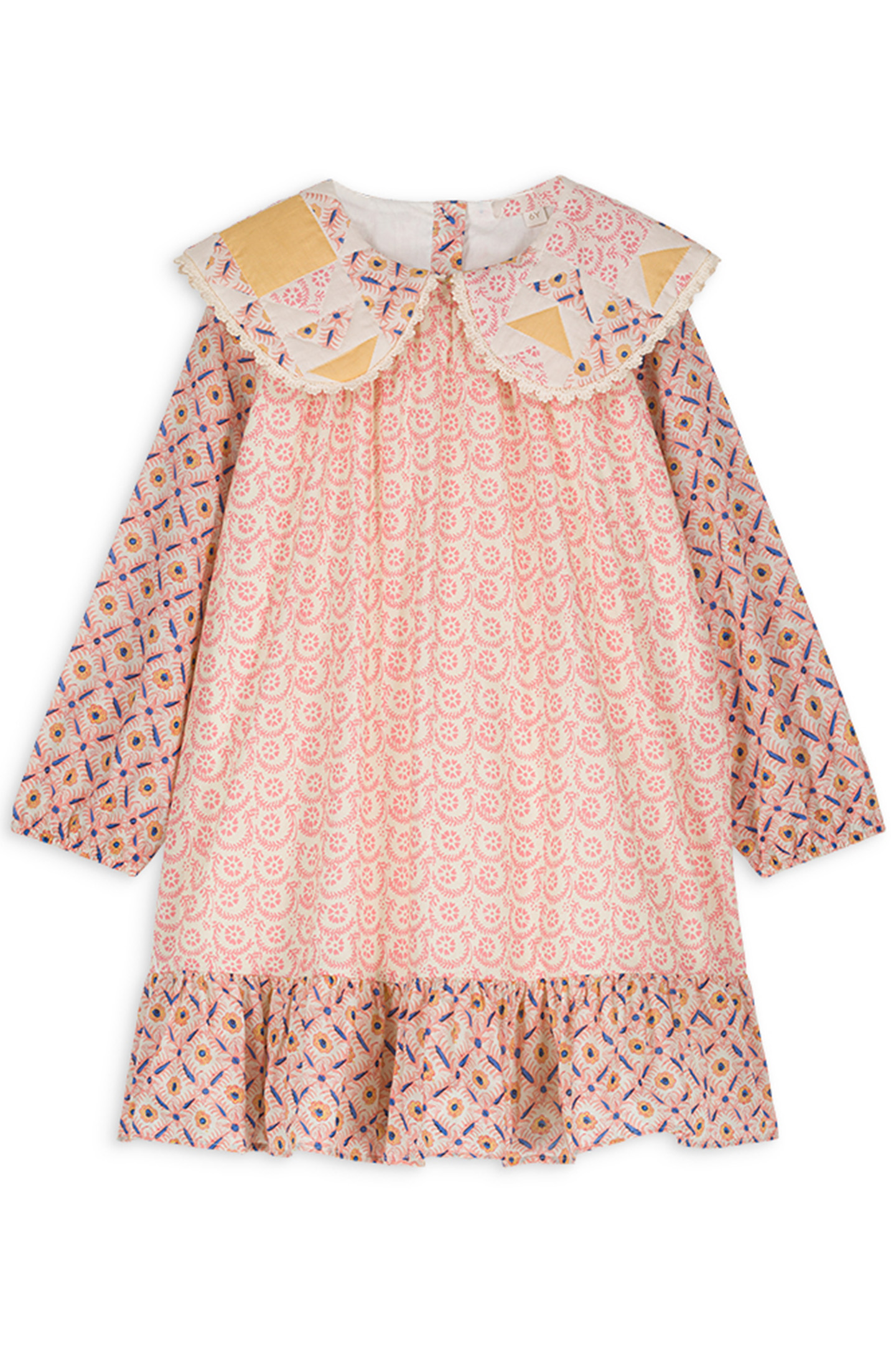 DRESS NOUR PINK PATCHWORK 3