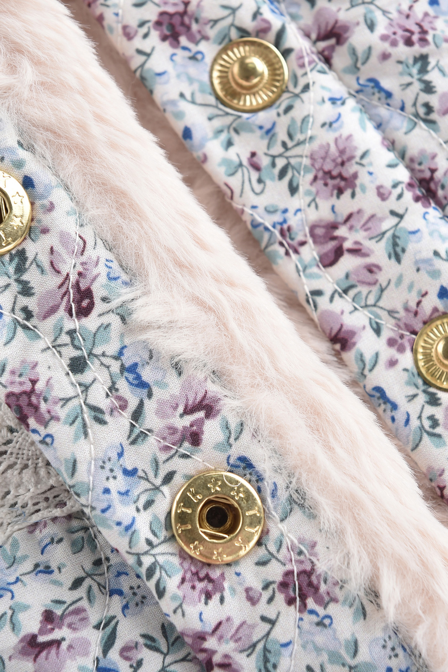 JACKET JASMINA CREAM RETRO PANSY 5