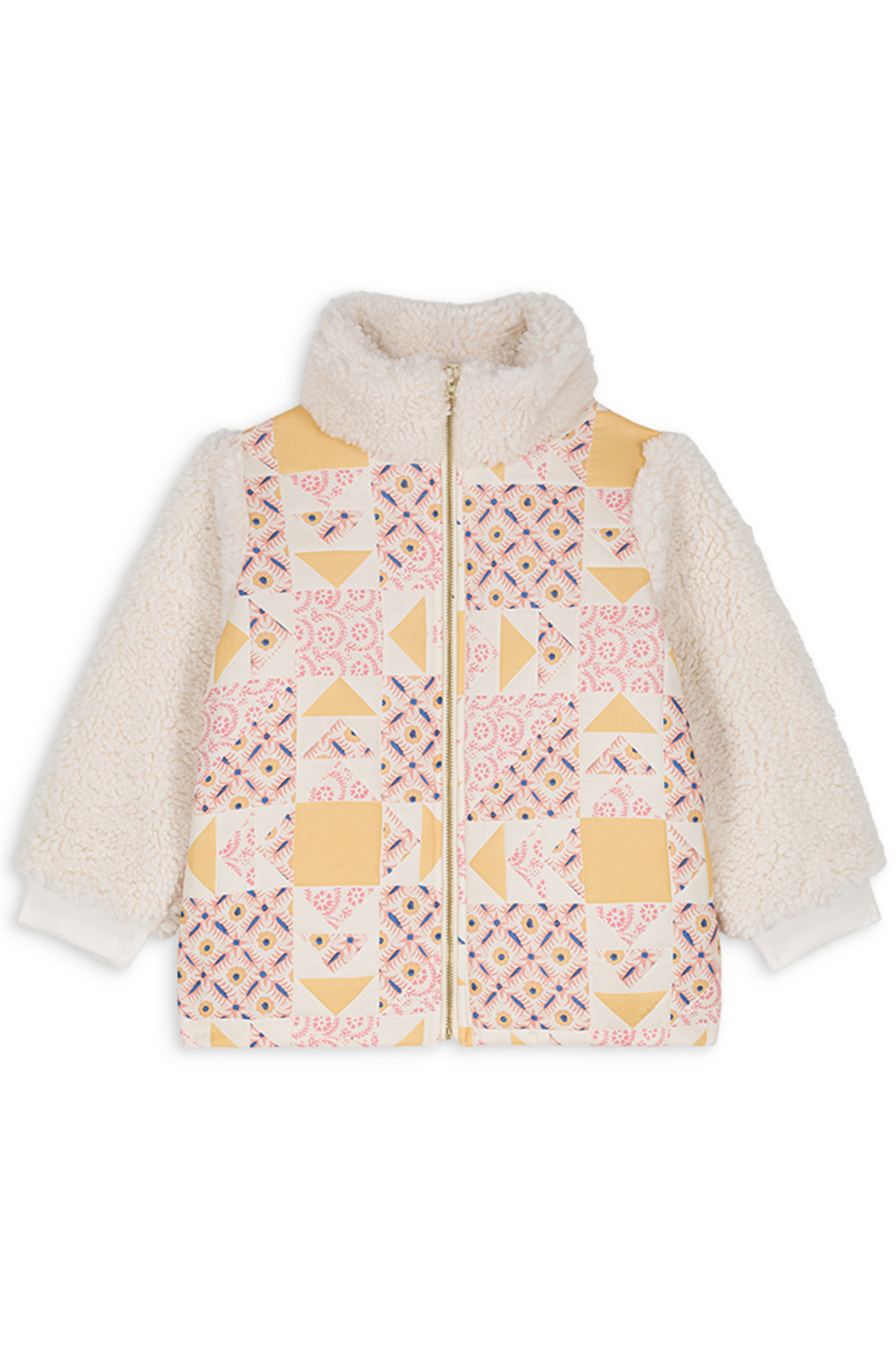 JACKET ROSA CREAM PATCHWORK 1