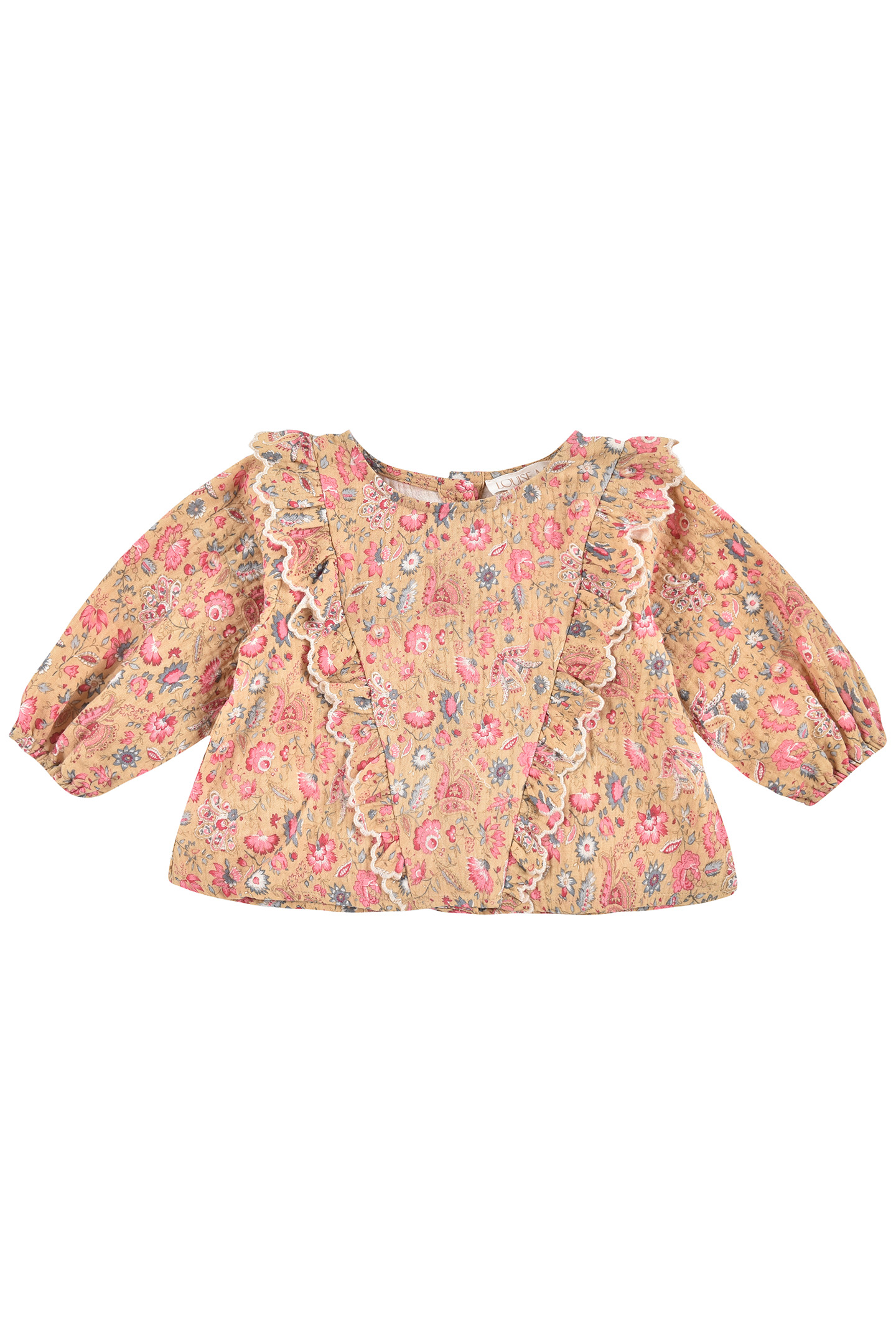 BLOUSE TUBI SAFFRON FLOWER FIELD 1