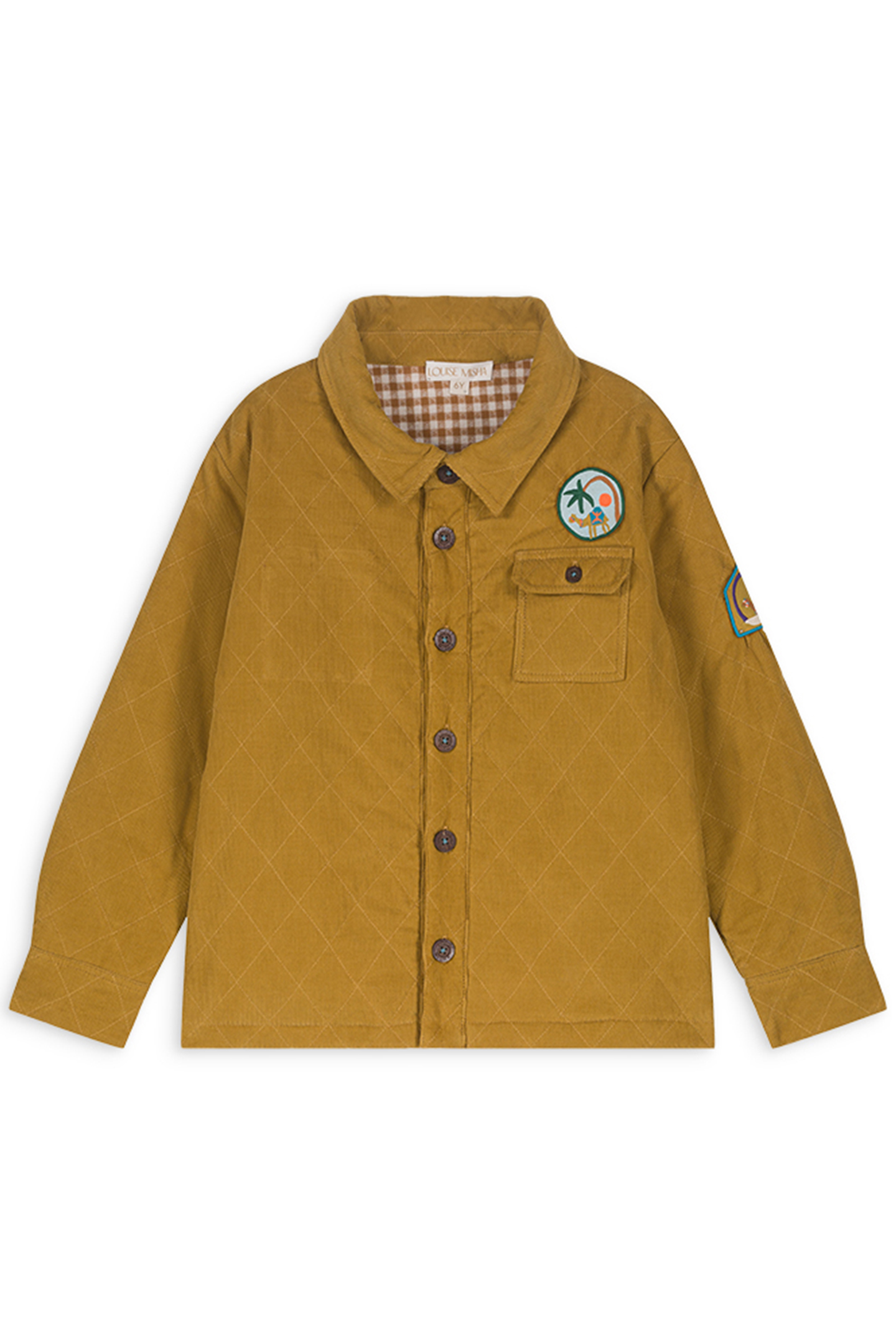 OVERSHIRT ASSIL HONEY 2