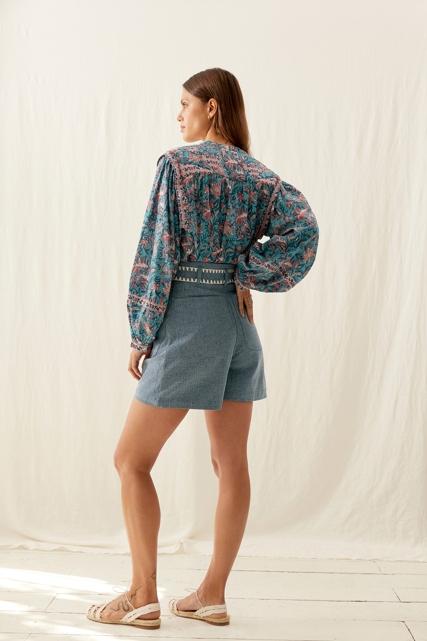 SHORTS VIRGIN STONE BLUE 2