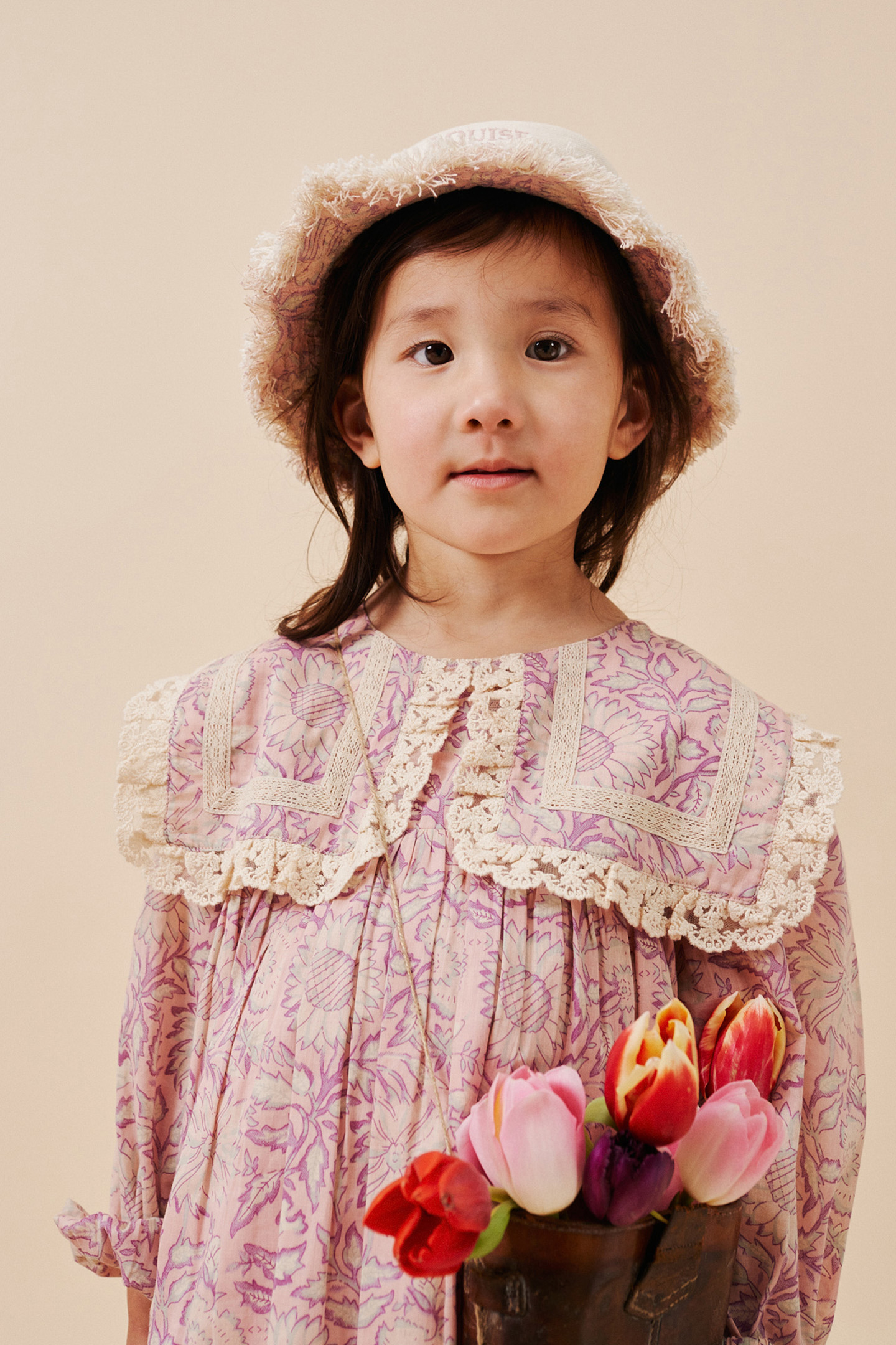 DRESS ARINOLA PINK DAISY GARDEN 9