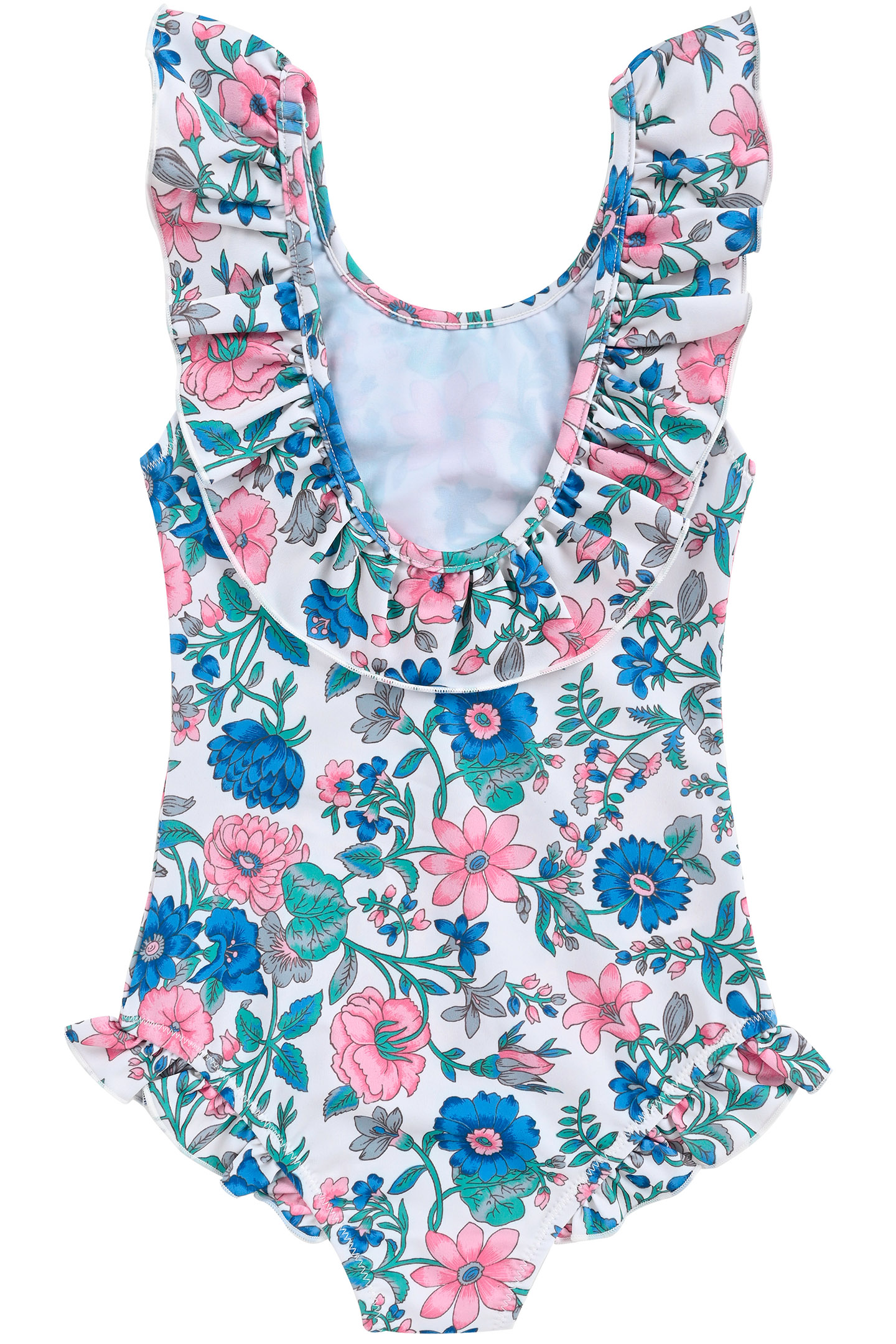 BATHING SUIT ANDREA BLUE SUMMER MEADOW 5