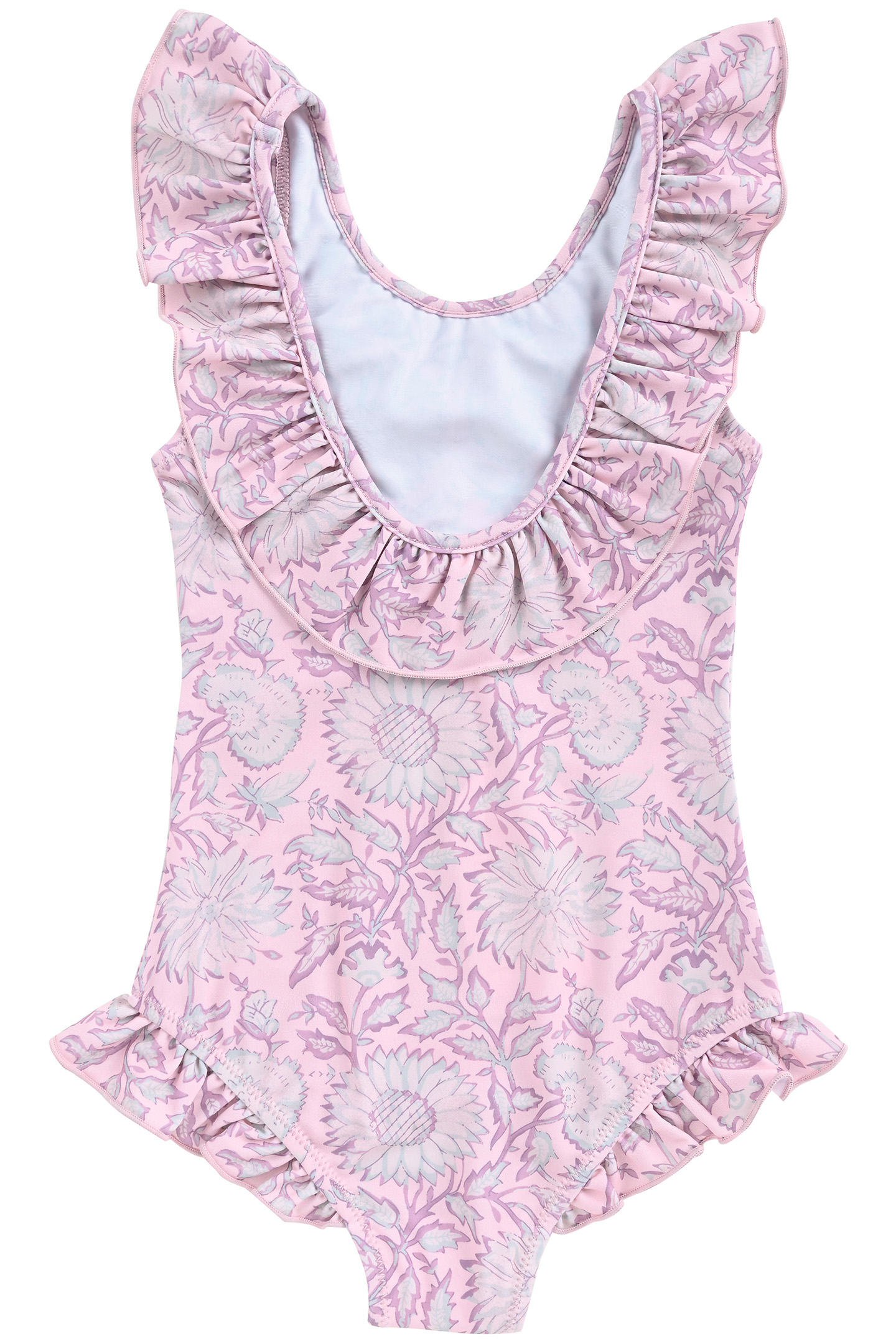 BATHING SUIT ANDREA PINK DAISY GARDEN 9