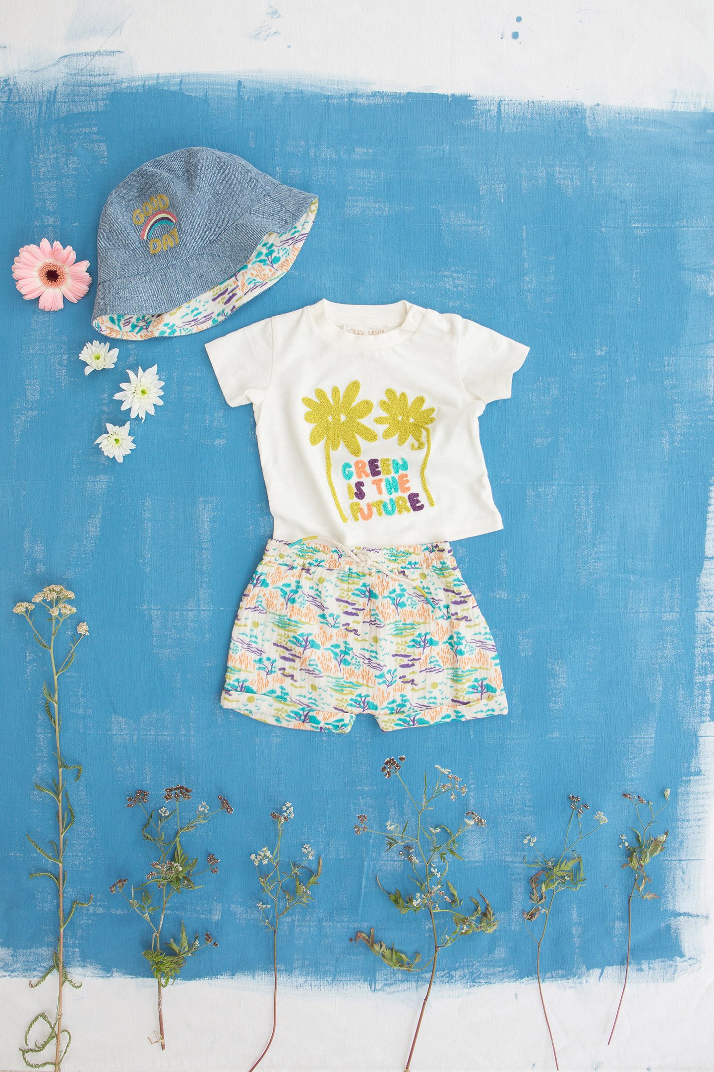 SHORTS ALIKI CREAM PAST FIELDS 5