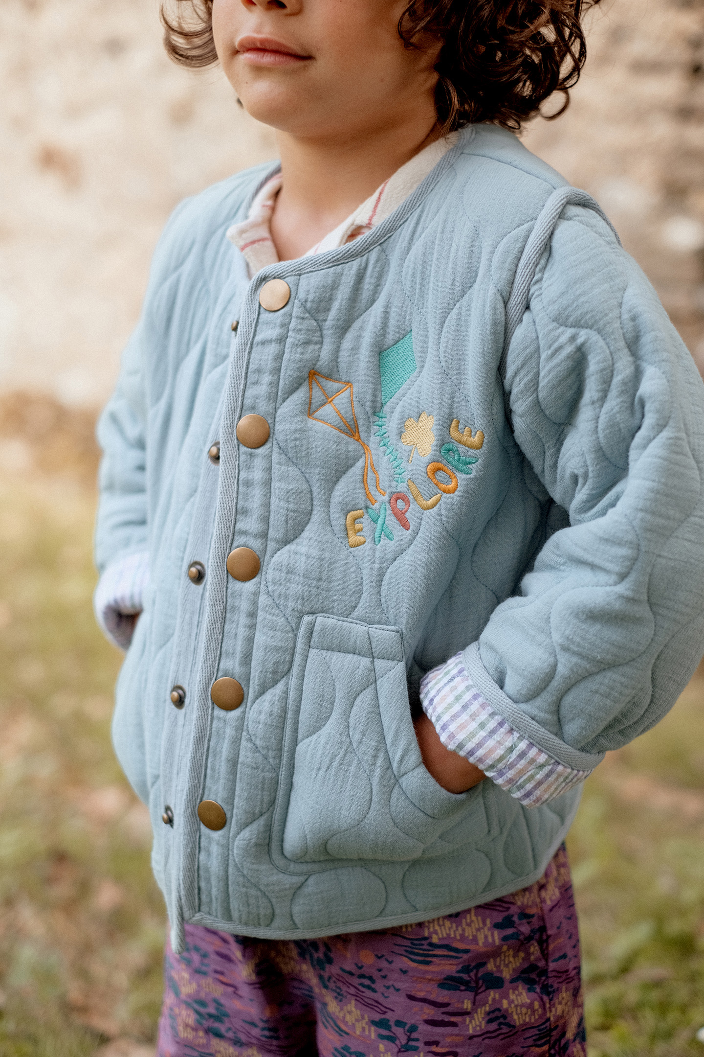 JACKET BEZIA STONE BLUE 4