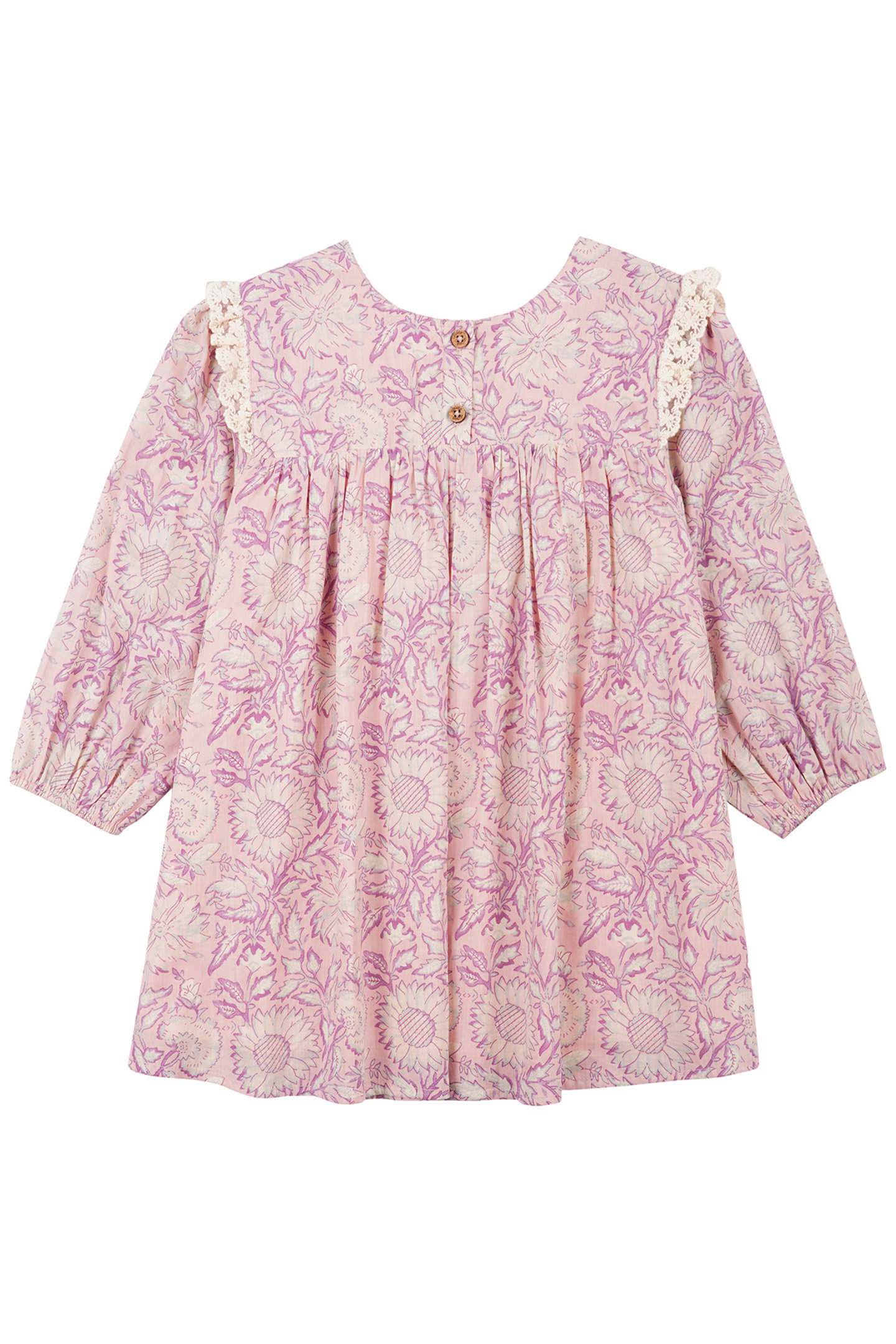DRESS ARINOLA PINK DAISY GARDEN 3