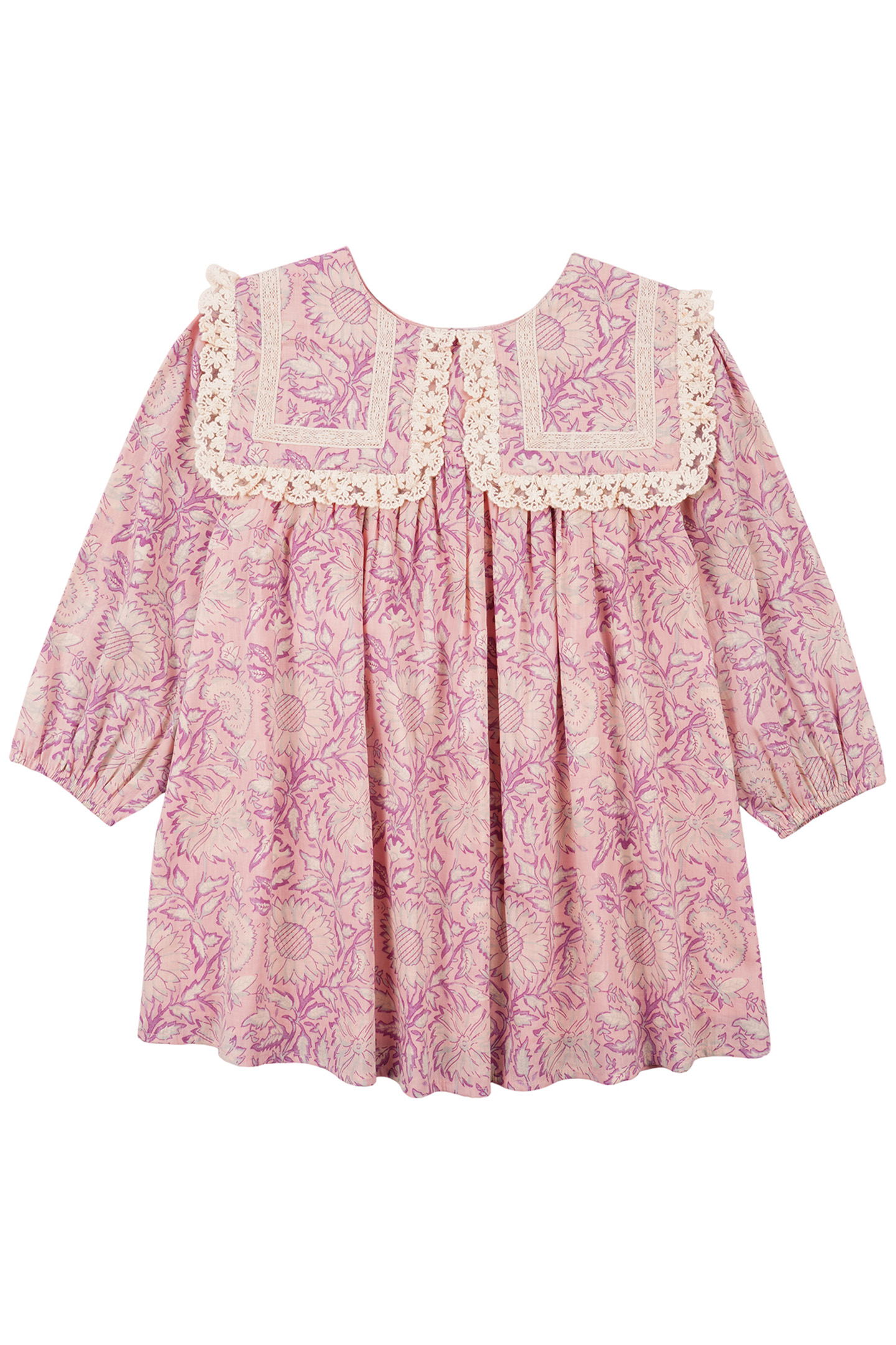 DRESS ARINOLA PINK DAISY GARDEN 2