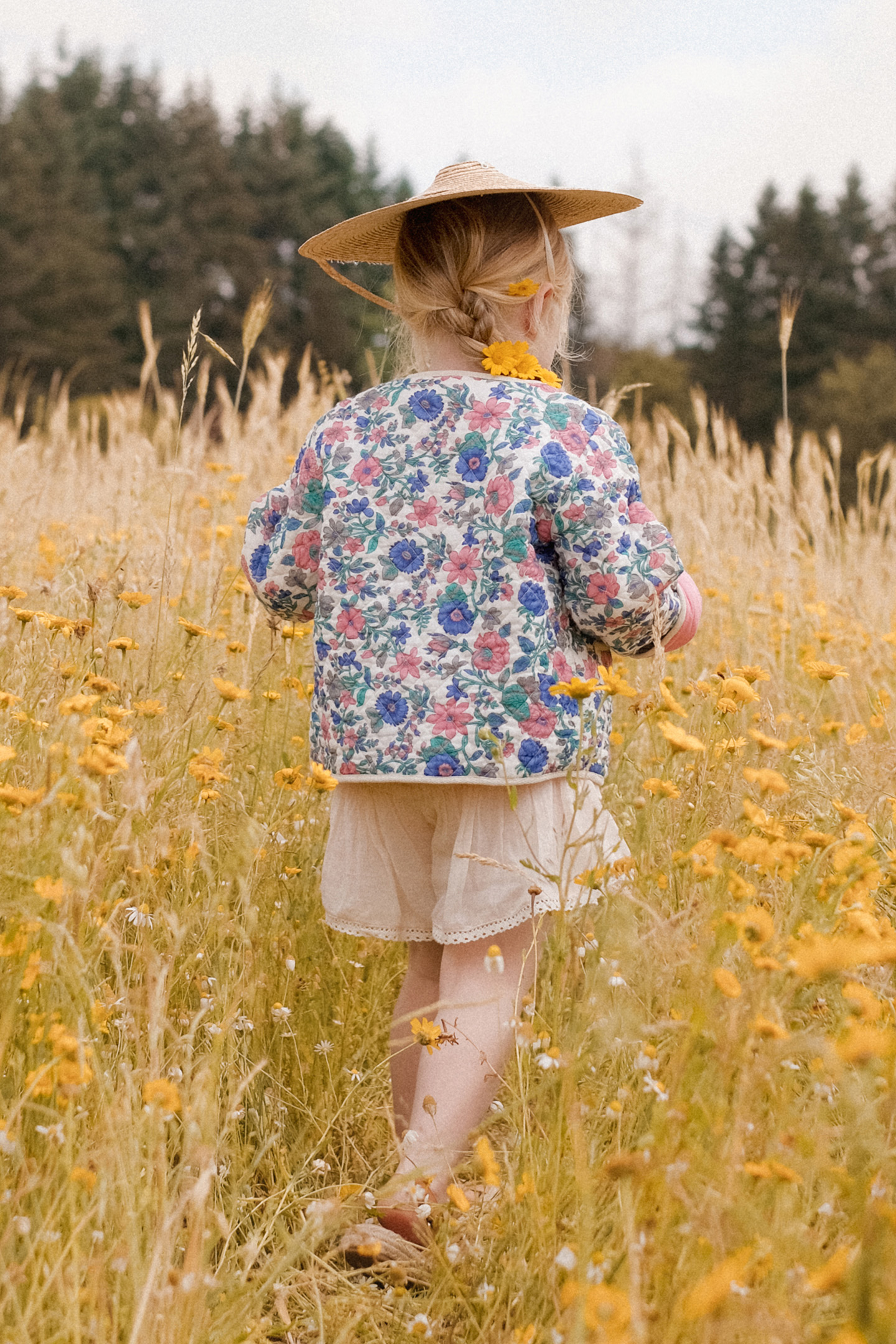 JACKET ASTRID BLUE SUMMER MEADOW 3