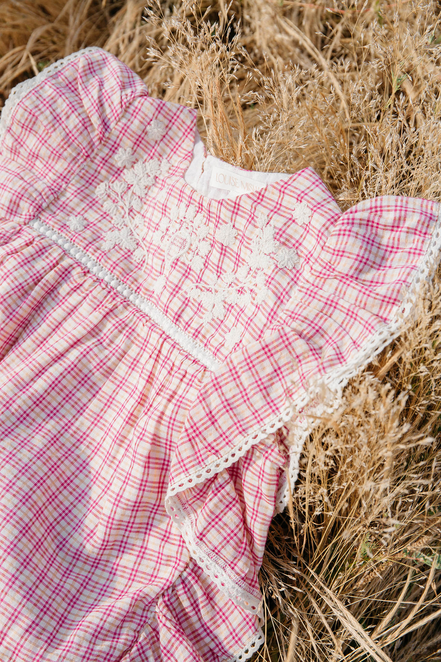 BLOUSE MALA FUCHSIA TARTAN JOY 7