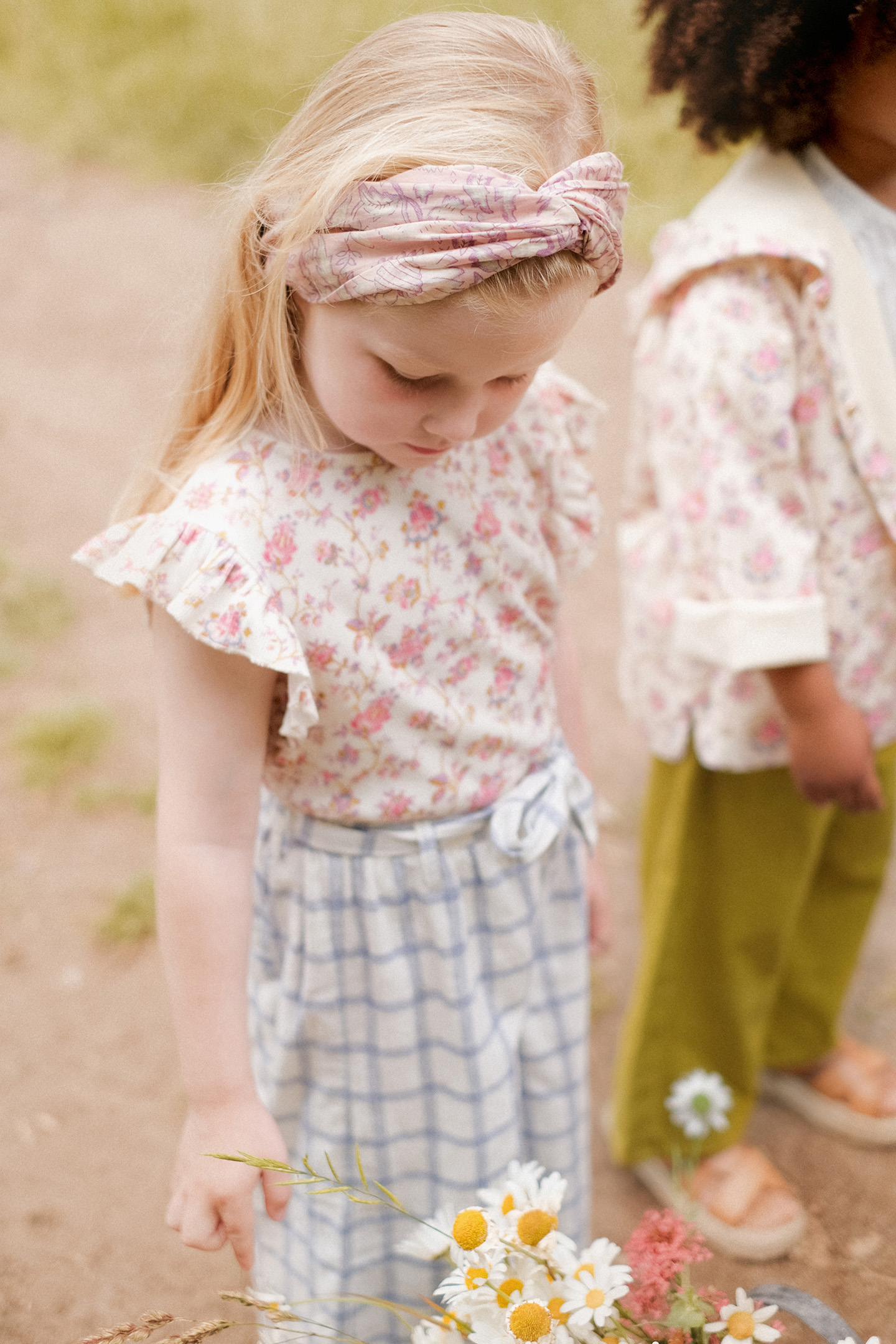 TEE HERMANCE CREAM BUCOLIA FIELDS 7