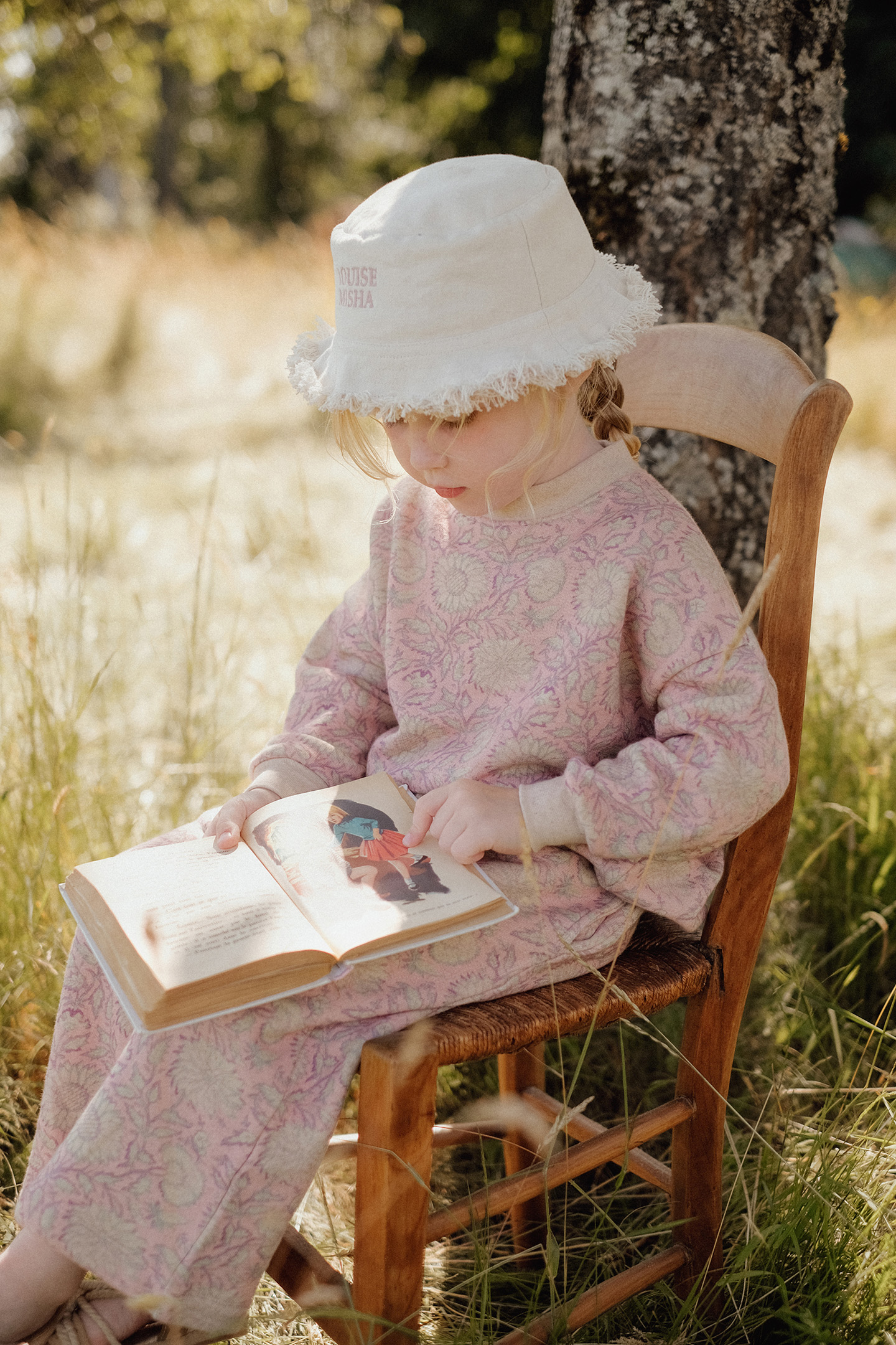 SWEAT PANTS YSALIA PINK DAISY GARDEN 3