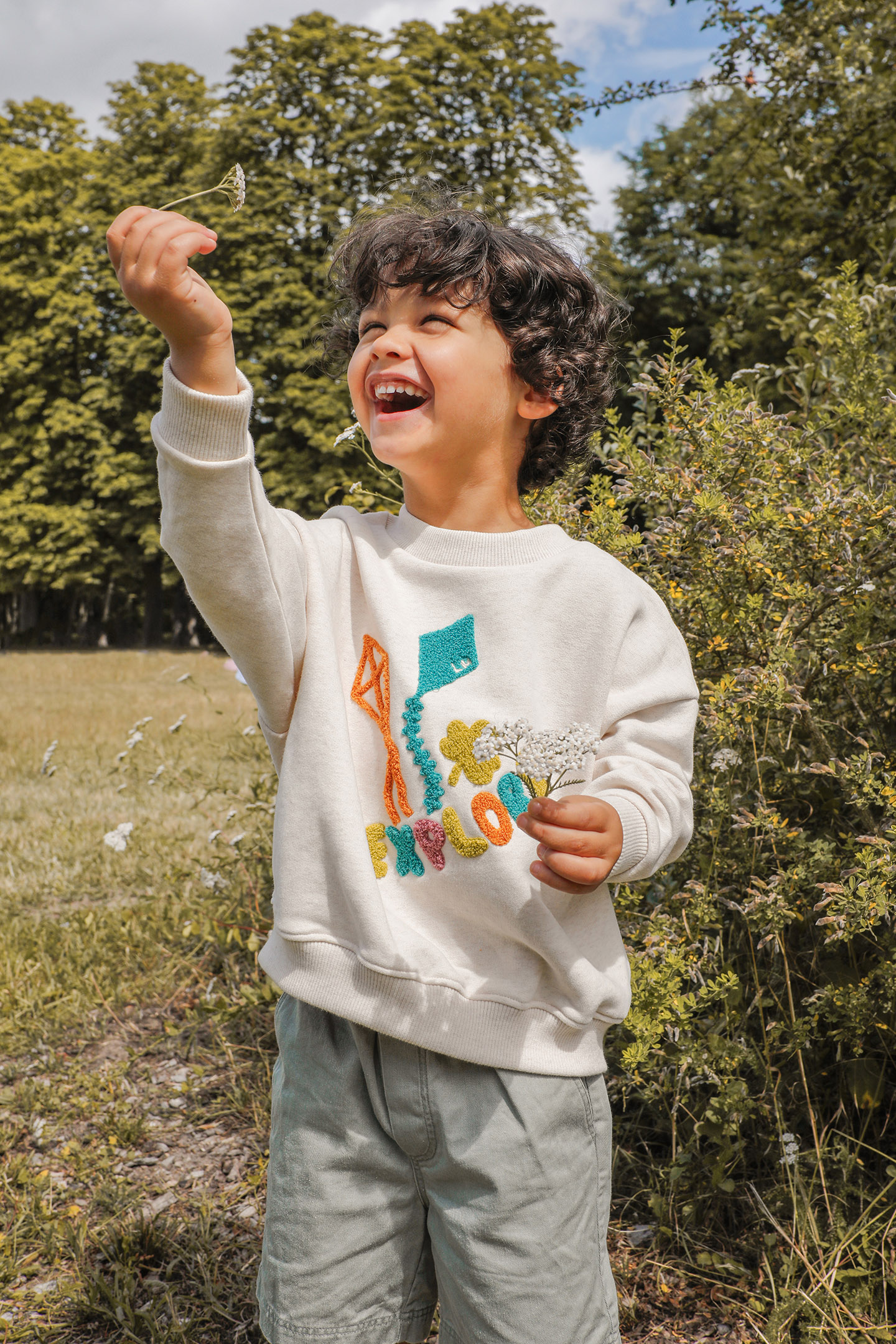 SWEATSHIRT HEATHER CREAM 2