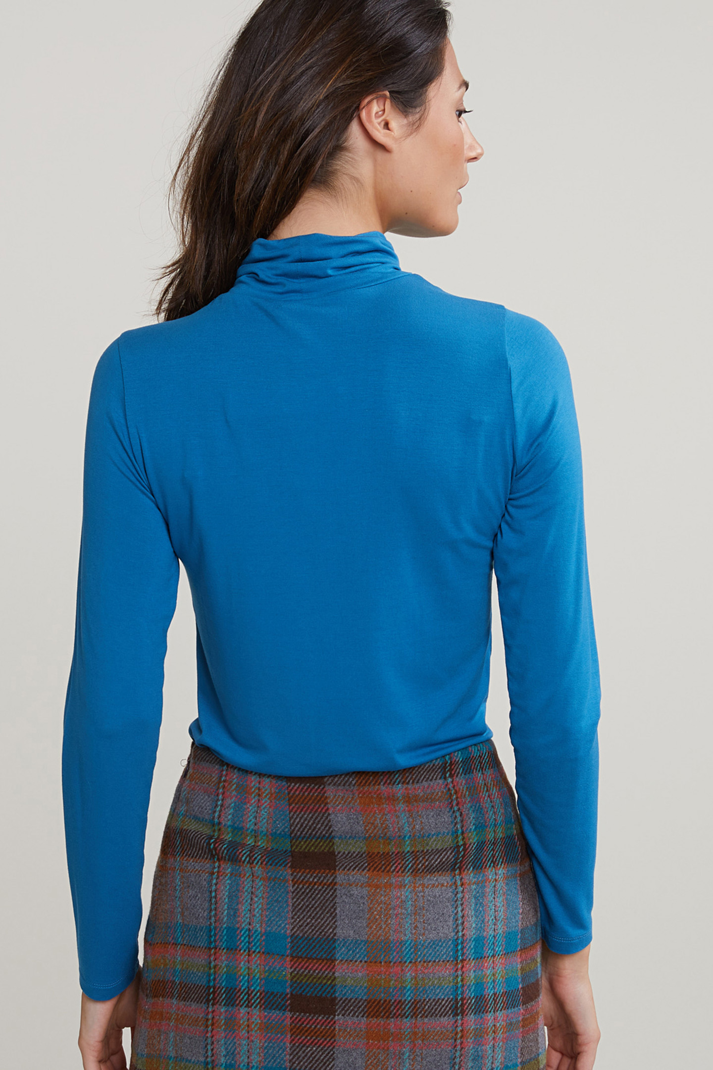 PETROL BASIC ROLL NECK T-SHIRT 2