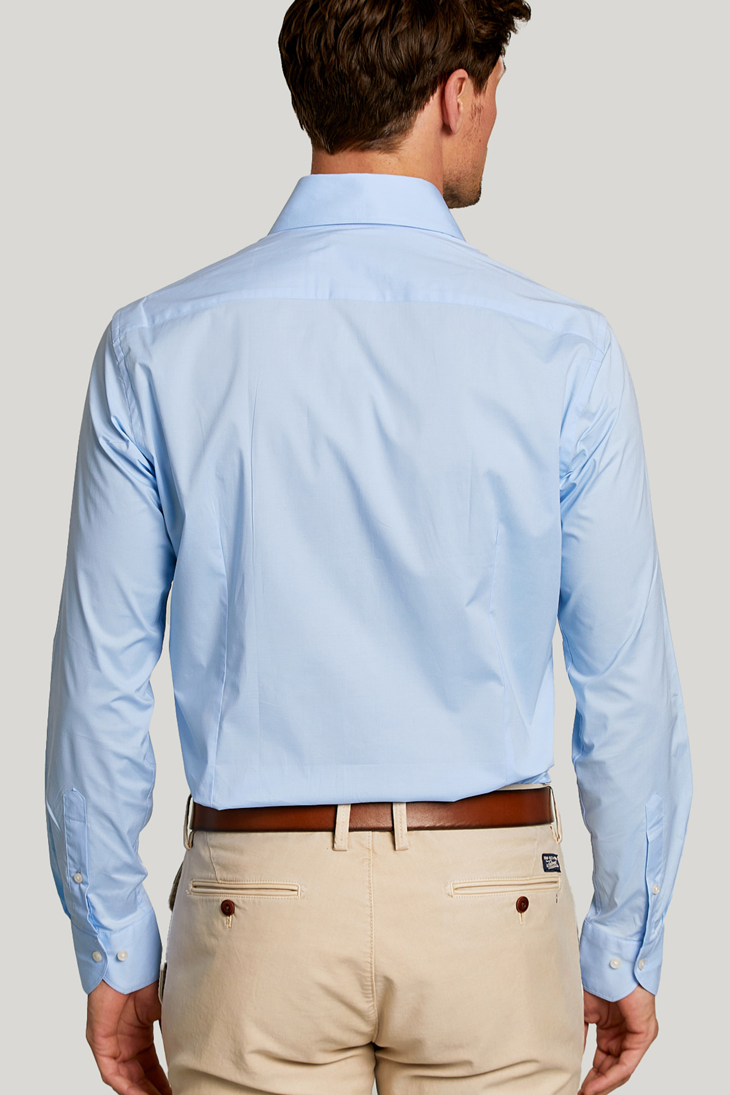SLIM FIT UNI STRETCH SHIRT LIGHT BLUE 2