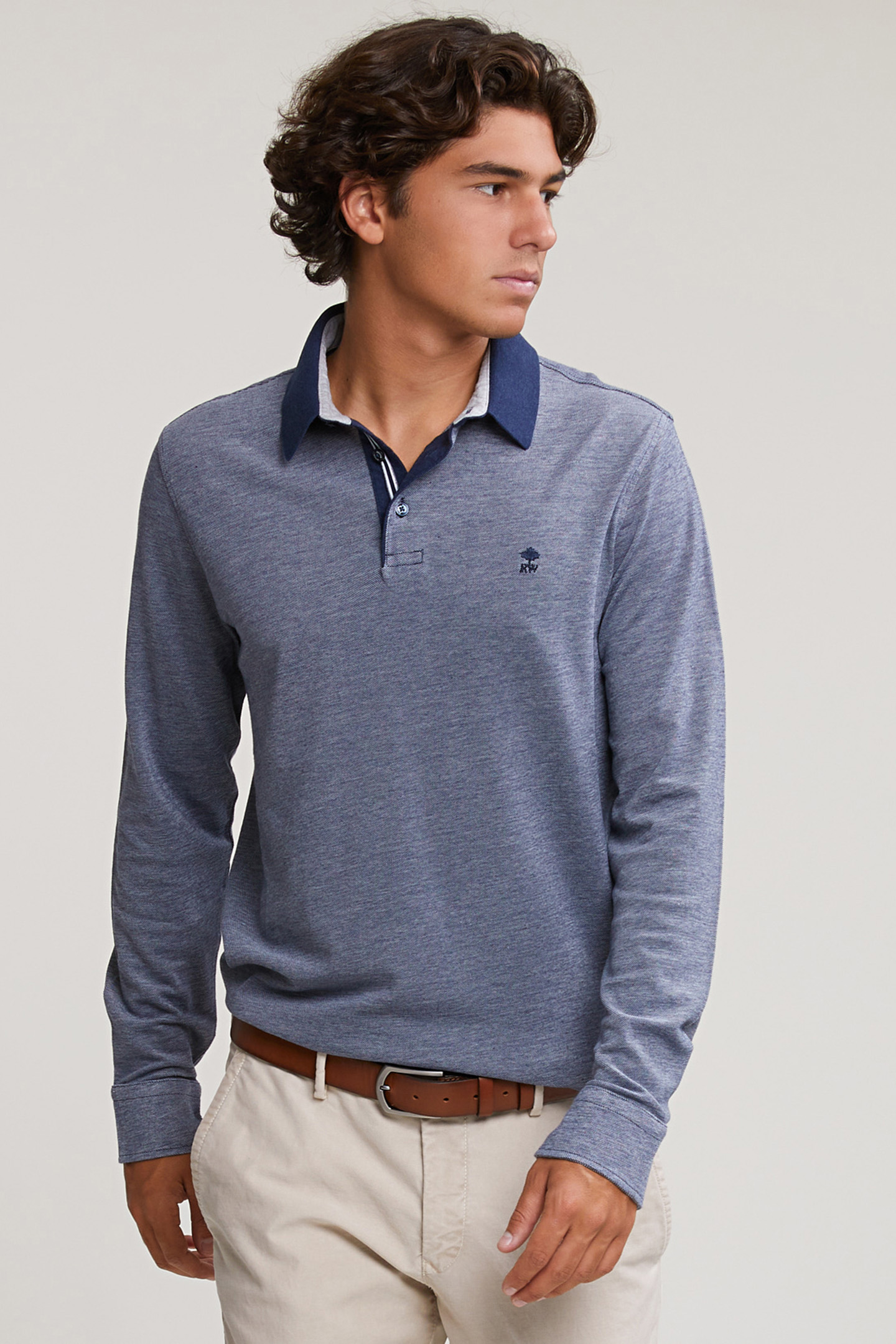 CUSTOM FIT COTTON POLO NIGHT MIX 1