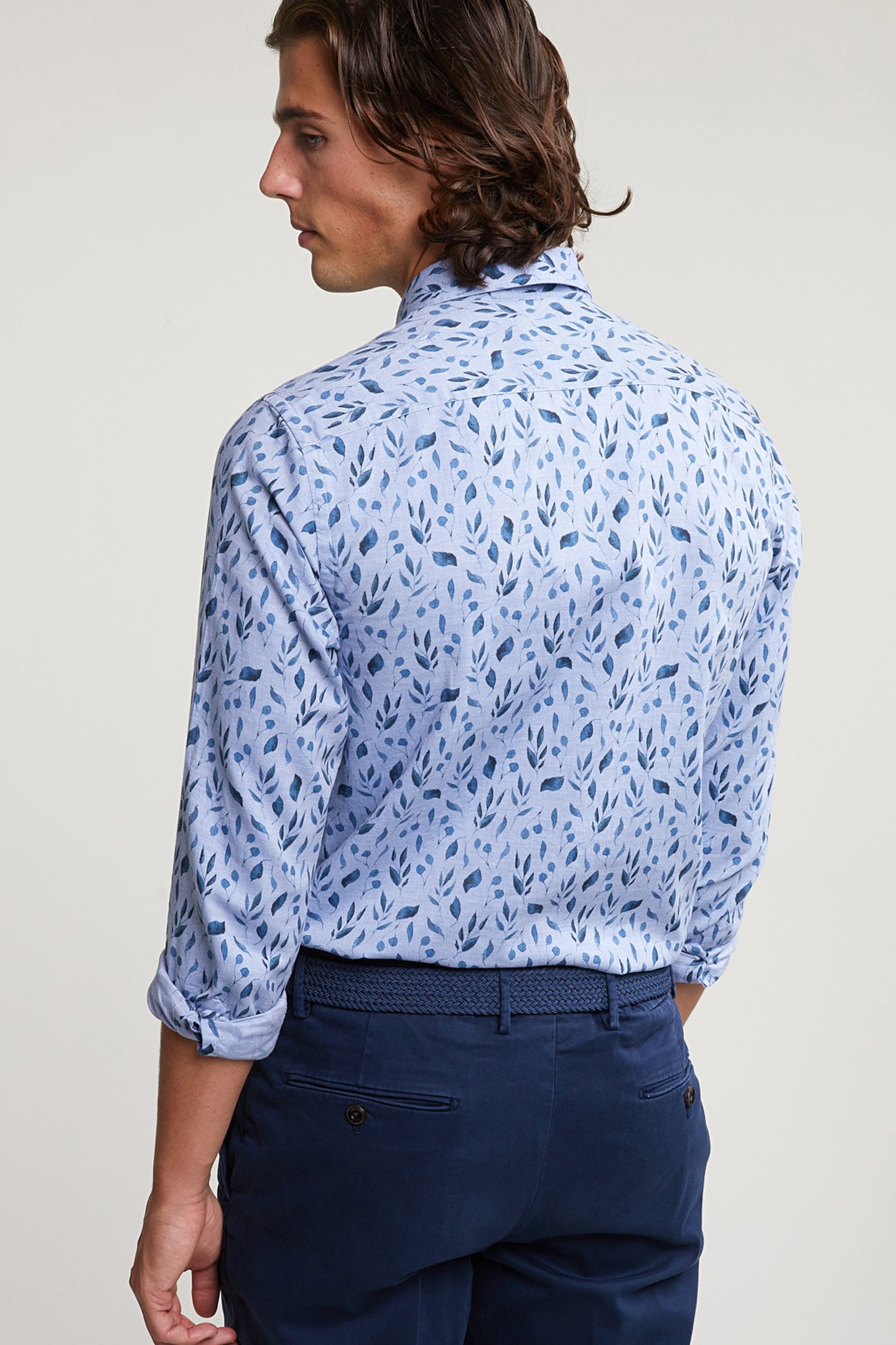 CUSTOM FIT FANTASY SHIRT BLUE 2